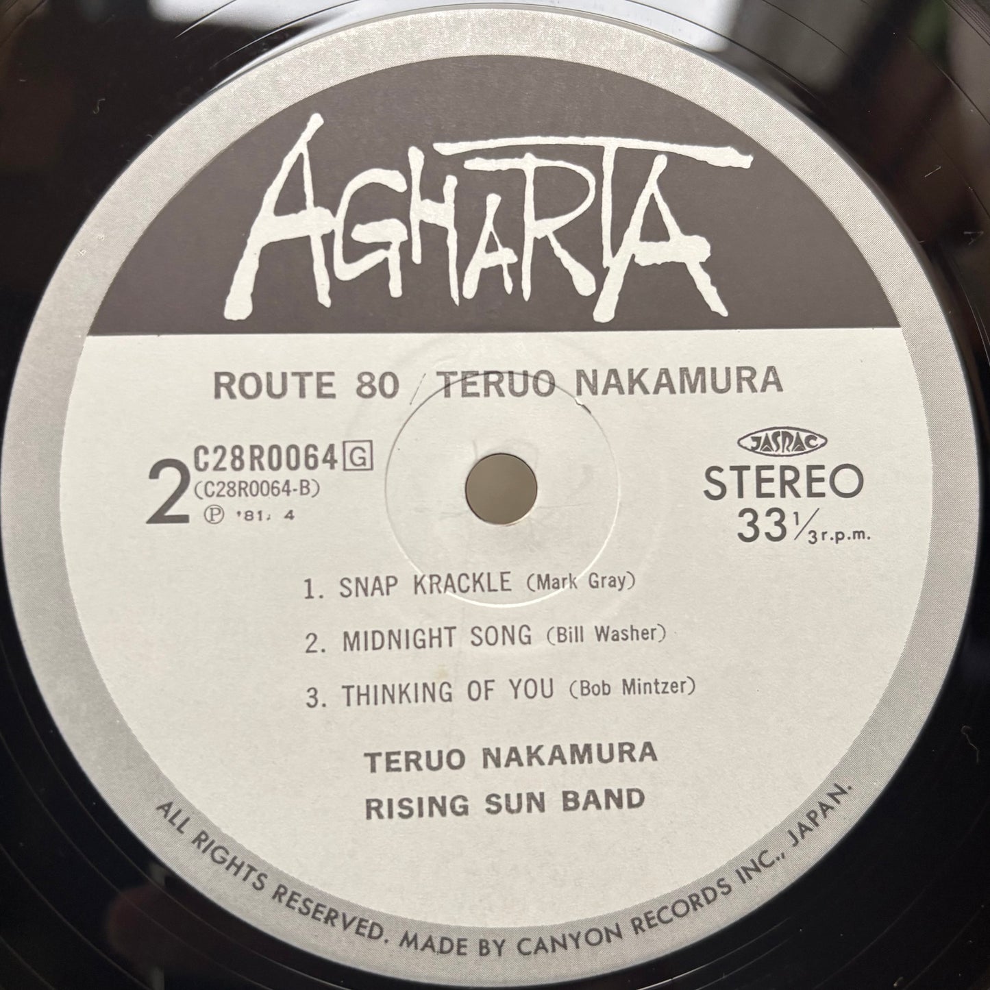 Teruo Nakamura Rising Sun Band – Route 80