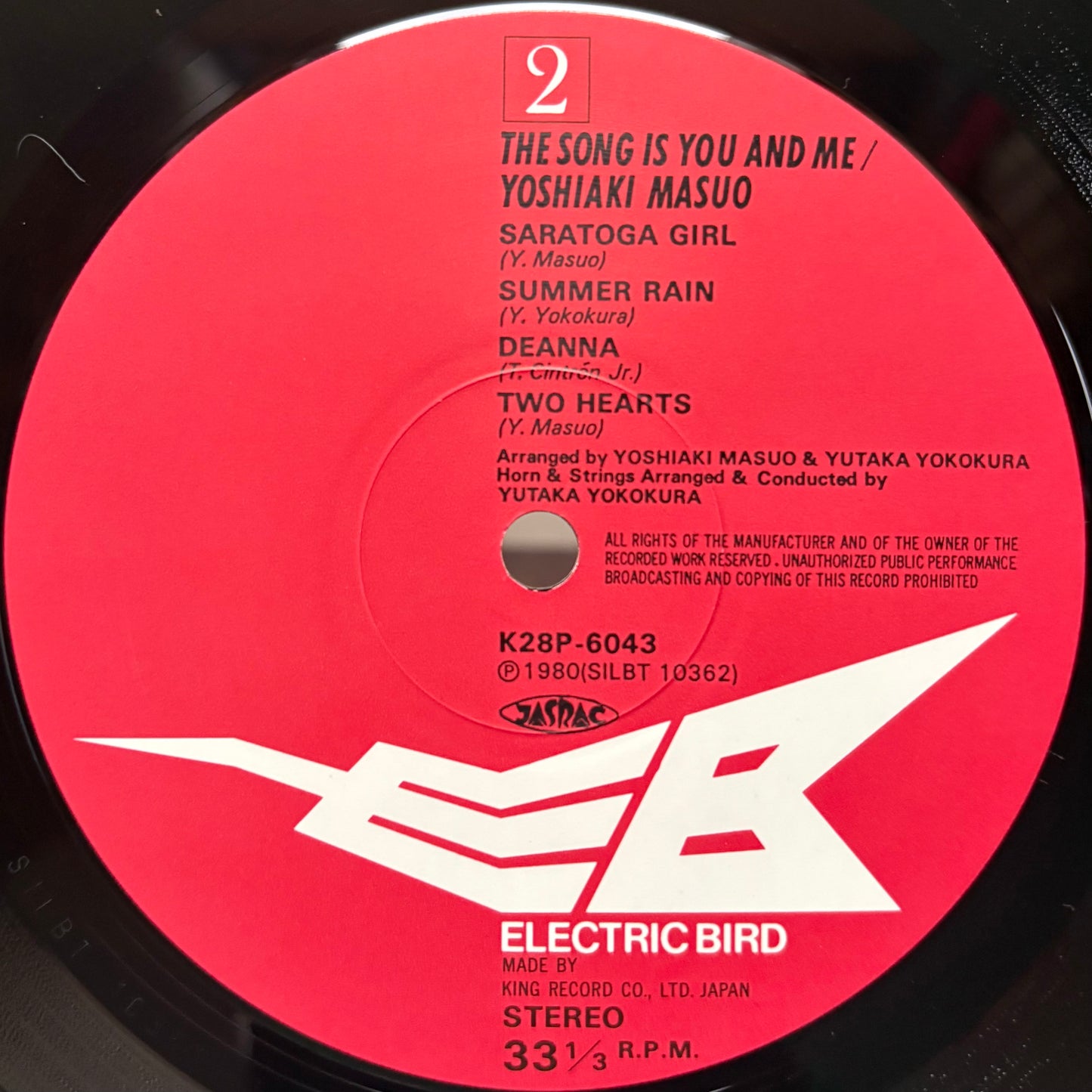 Yoshiaki Masuo – The Song Is You And Me