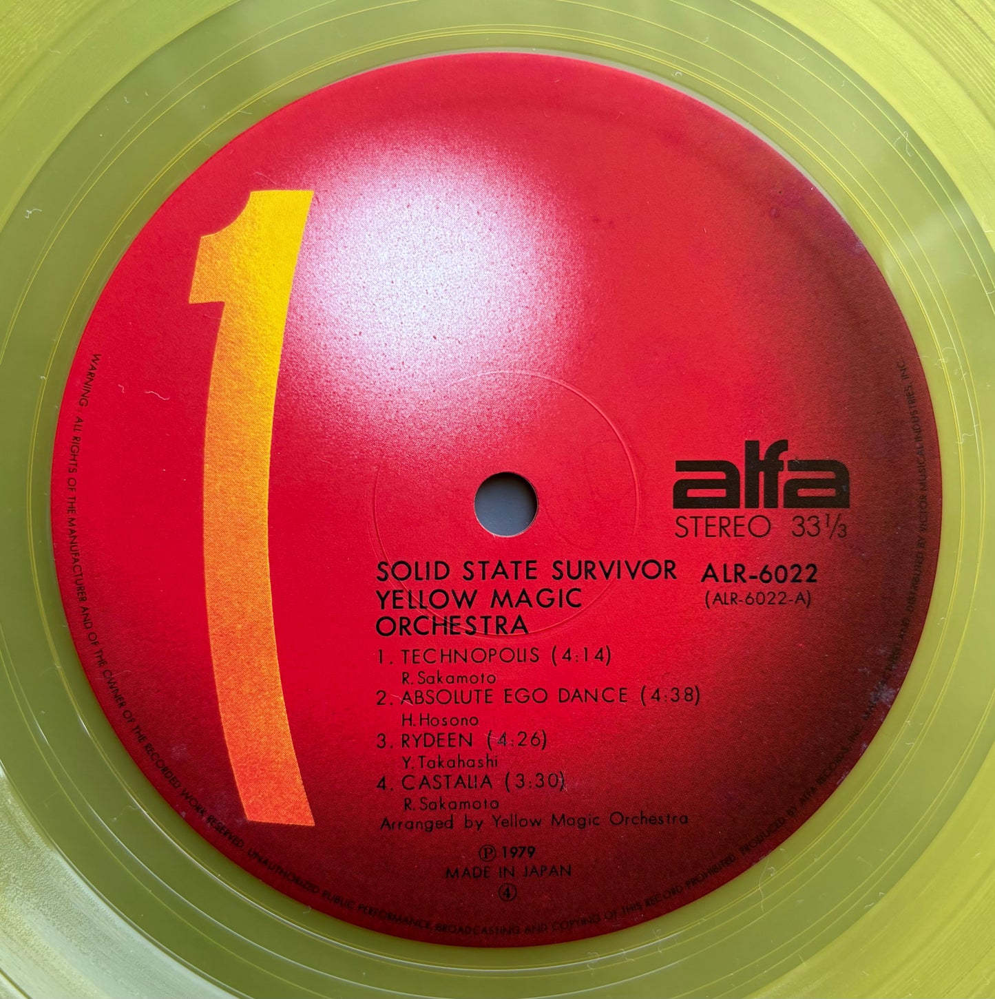 Yellow Magic Orchestra / Solid State Survivor