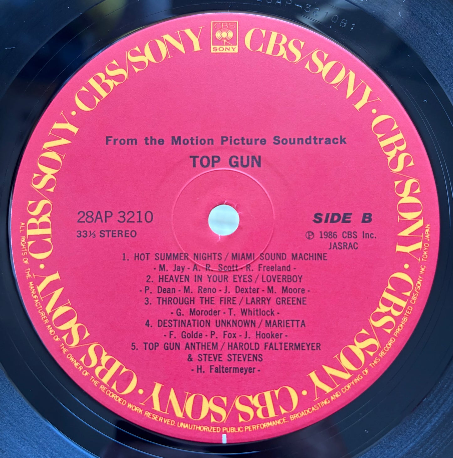 V.A. / Top Gun (Original Soundtrack)