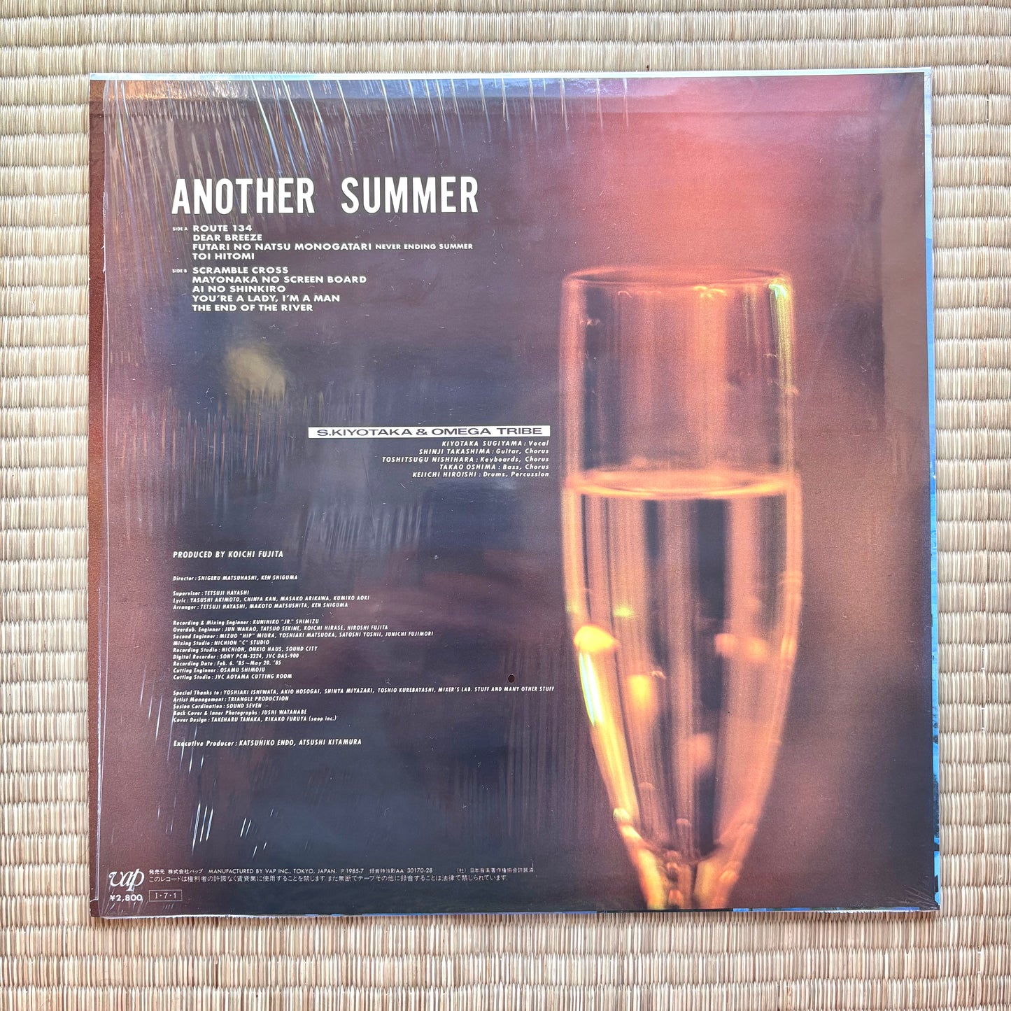 S. Kiyotaka & Omega Tribe / Another Summer