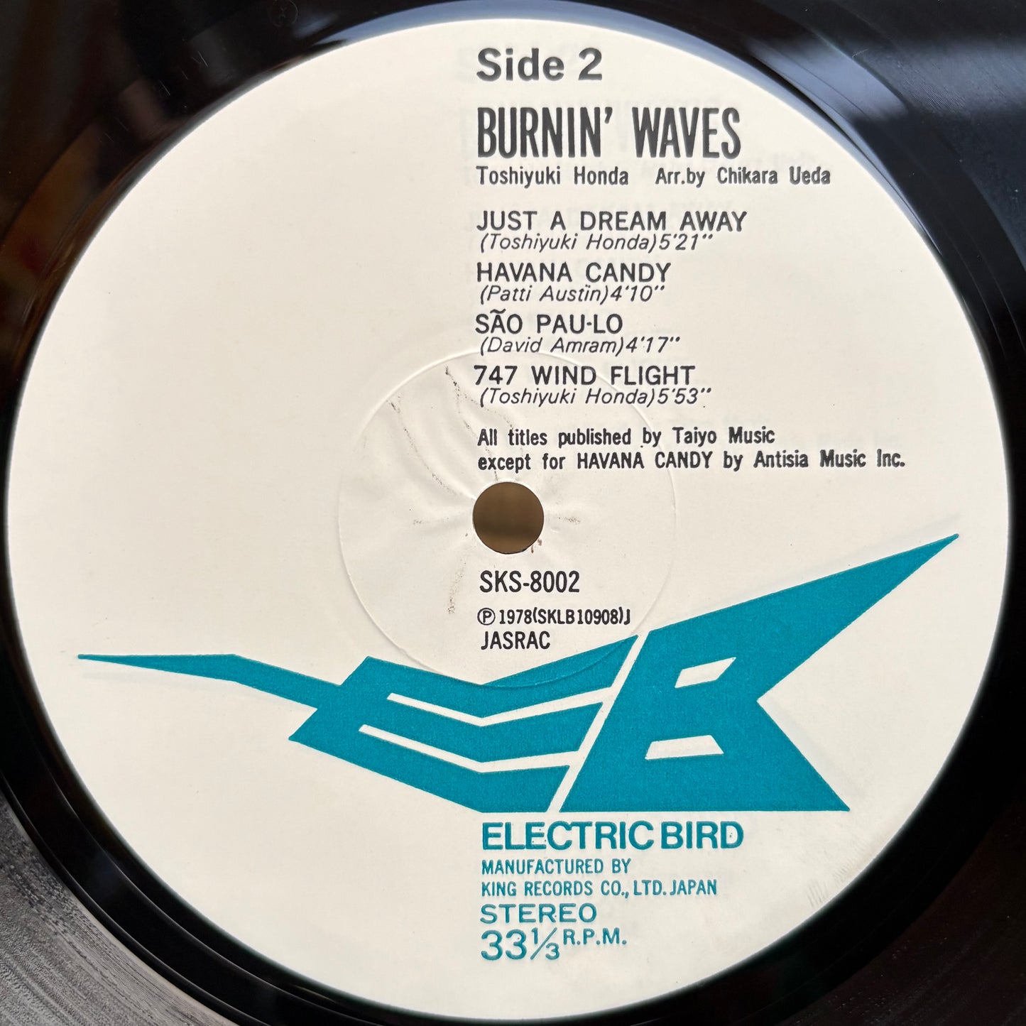 Toshiyuki Honda – Burnin' Waves