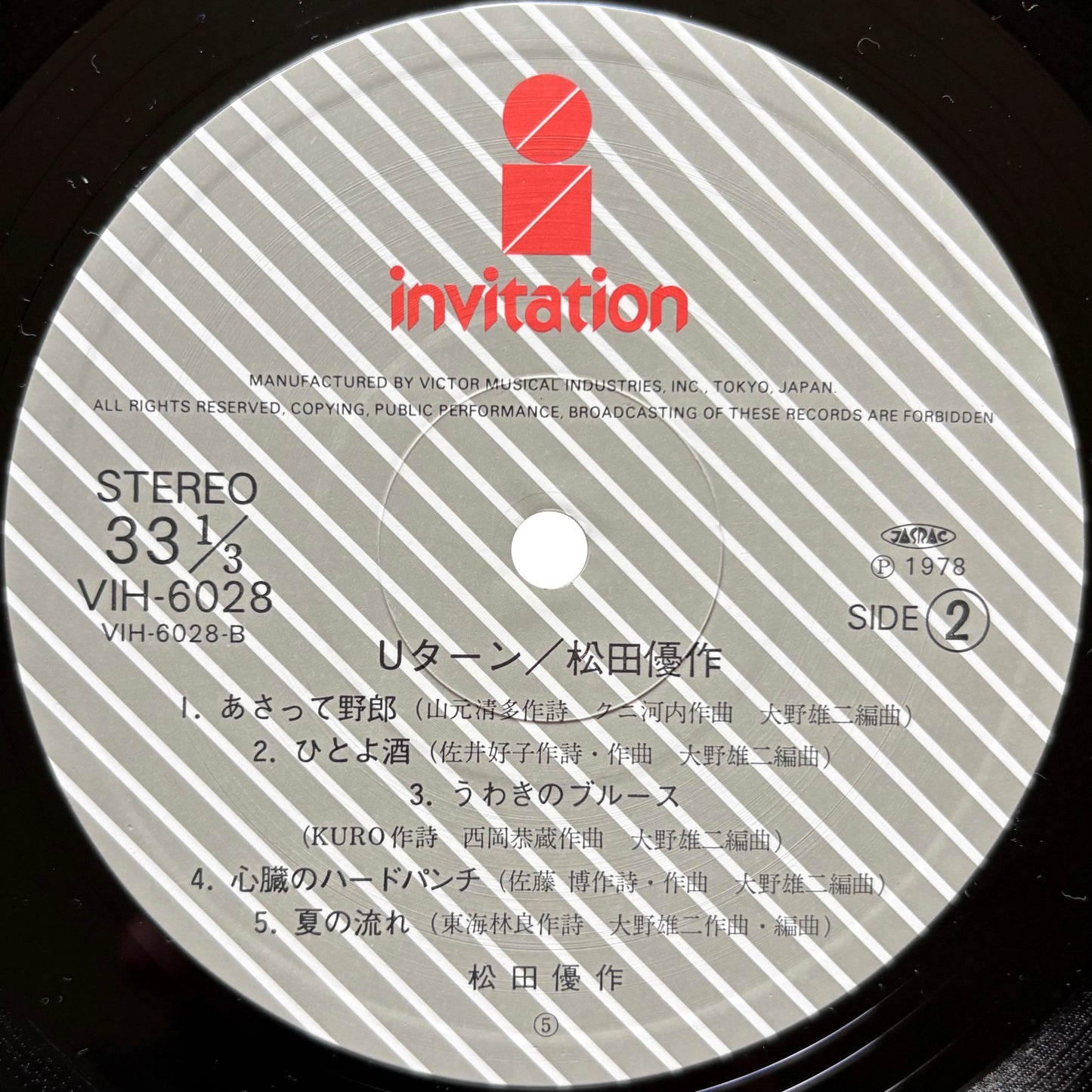Yusaku Matsuda - U-Turn