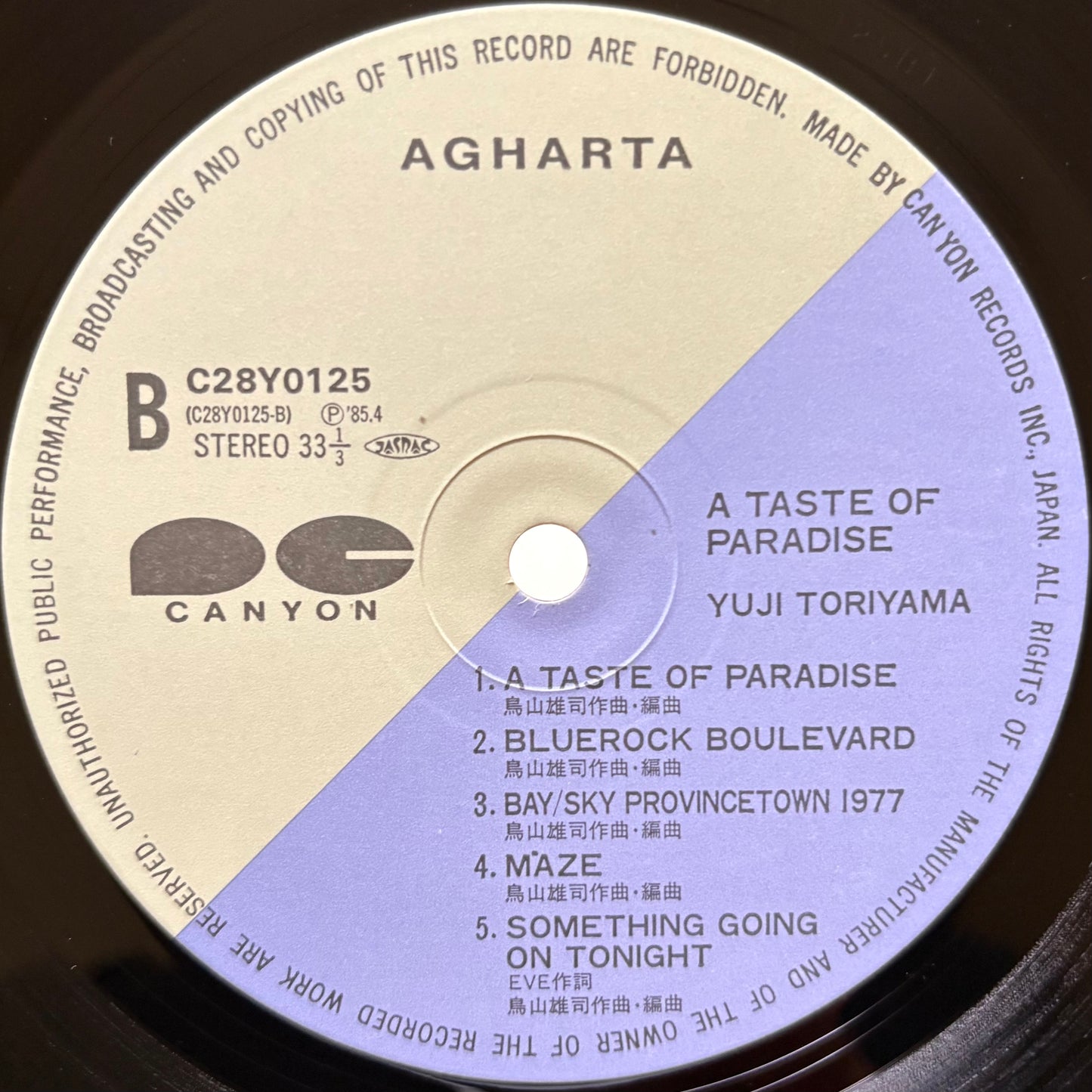 Yuji Toriyama – A Taste Of Paradise
