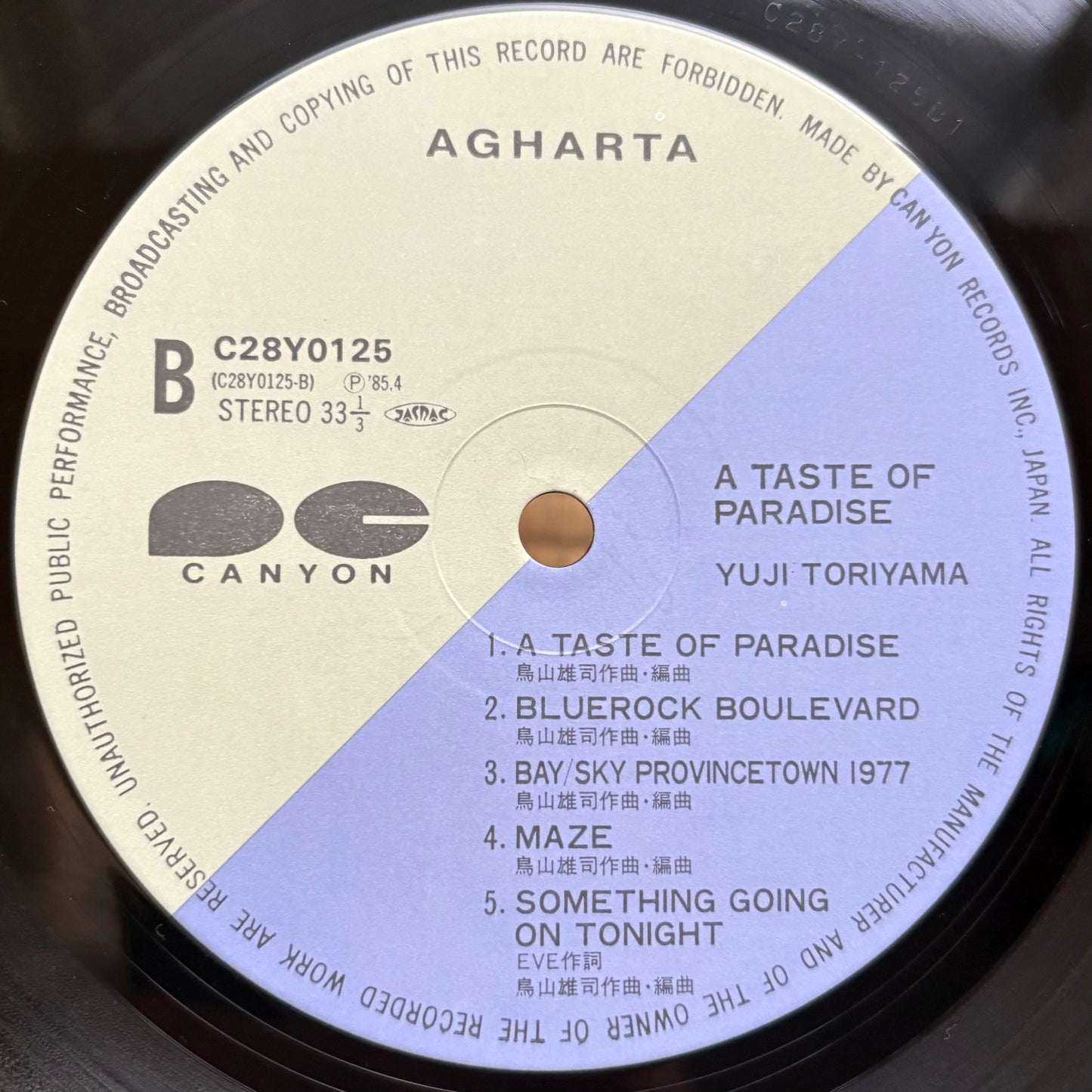 Yuji Toriyama – A Taste Of Paradise