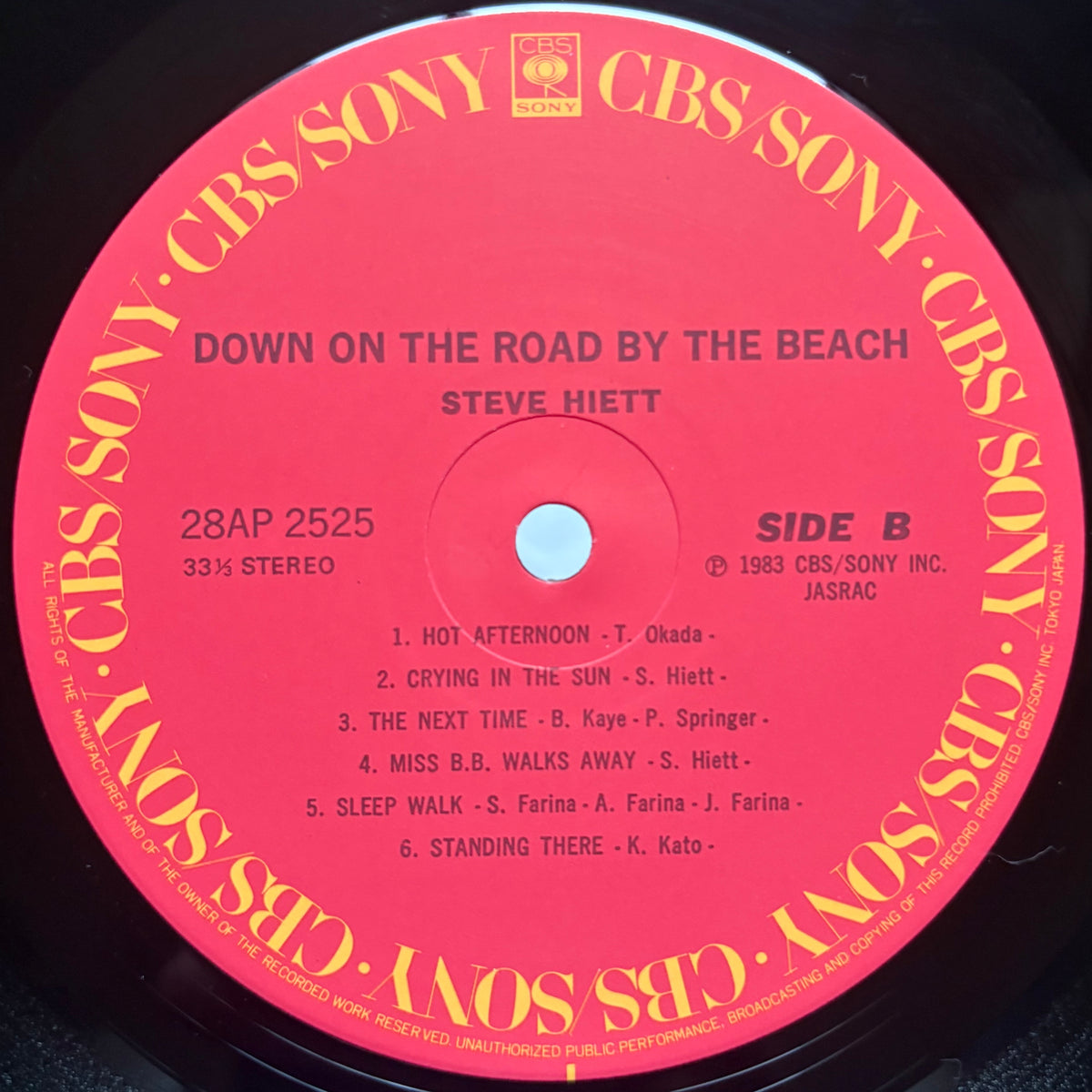Steve Hiett – Down On The Road By The Beach