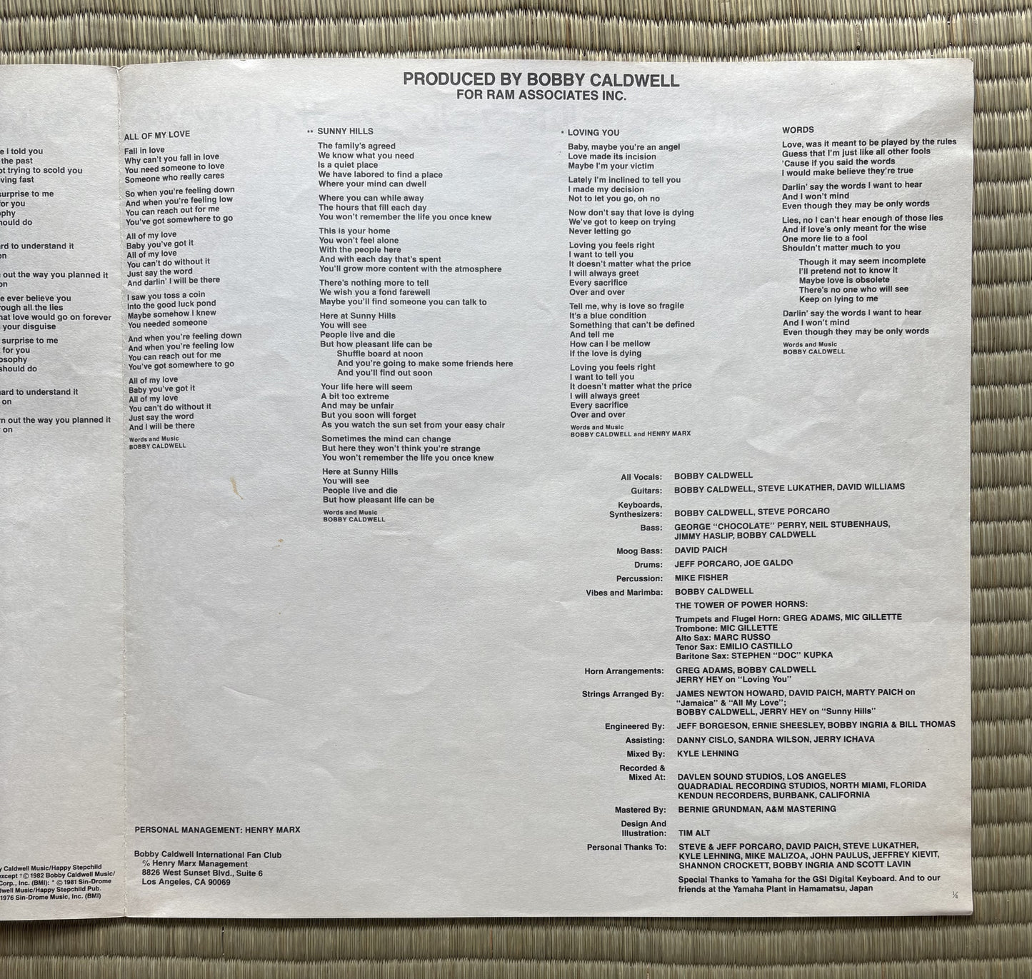 Bobby Caldwell / Carry On