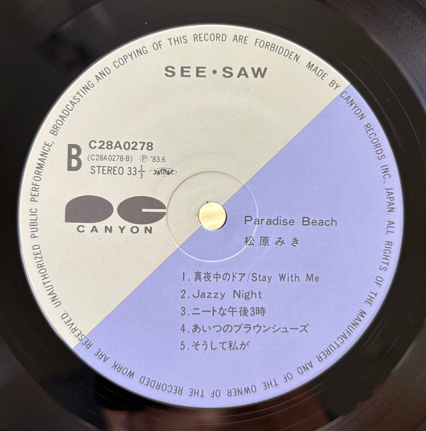 Miki Matsubara / Paradice Beach