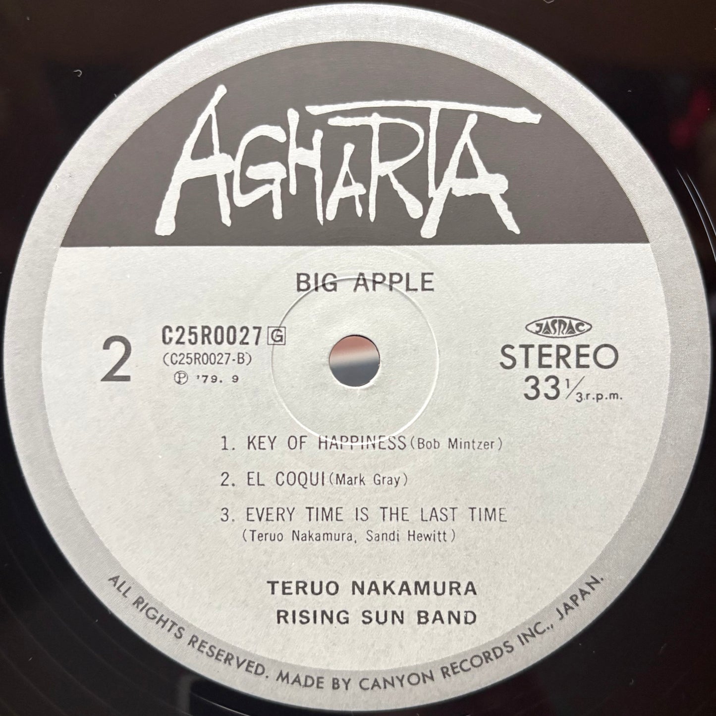 Teruo Nakamura Rising Sun Band – Big Apple