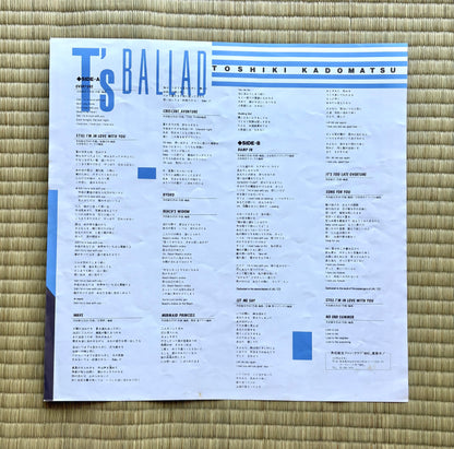 Toshiki Kadomatsu/T's Ballad