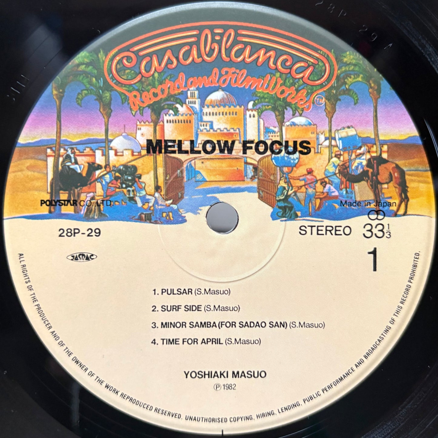 Yoshiaki Masuo – Mellow Focus