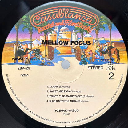 Yoshiaki Masuo – Mellow Focus