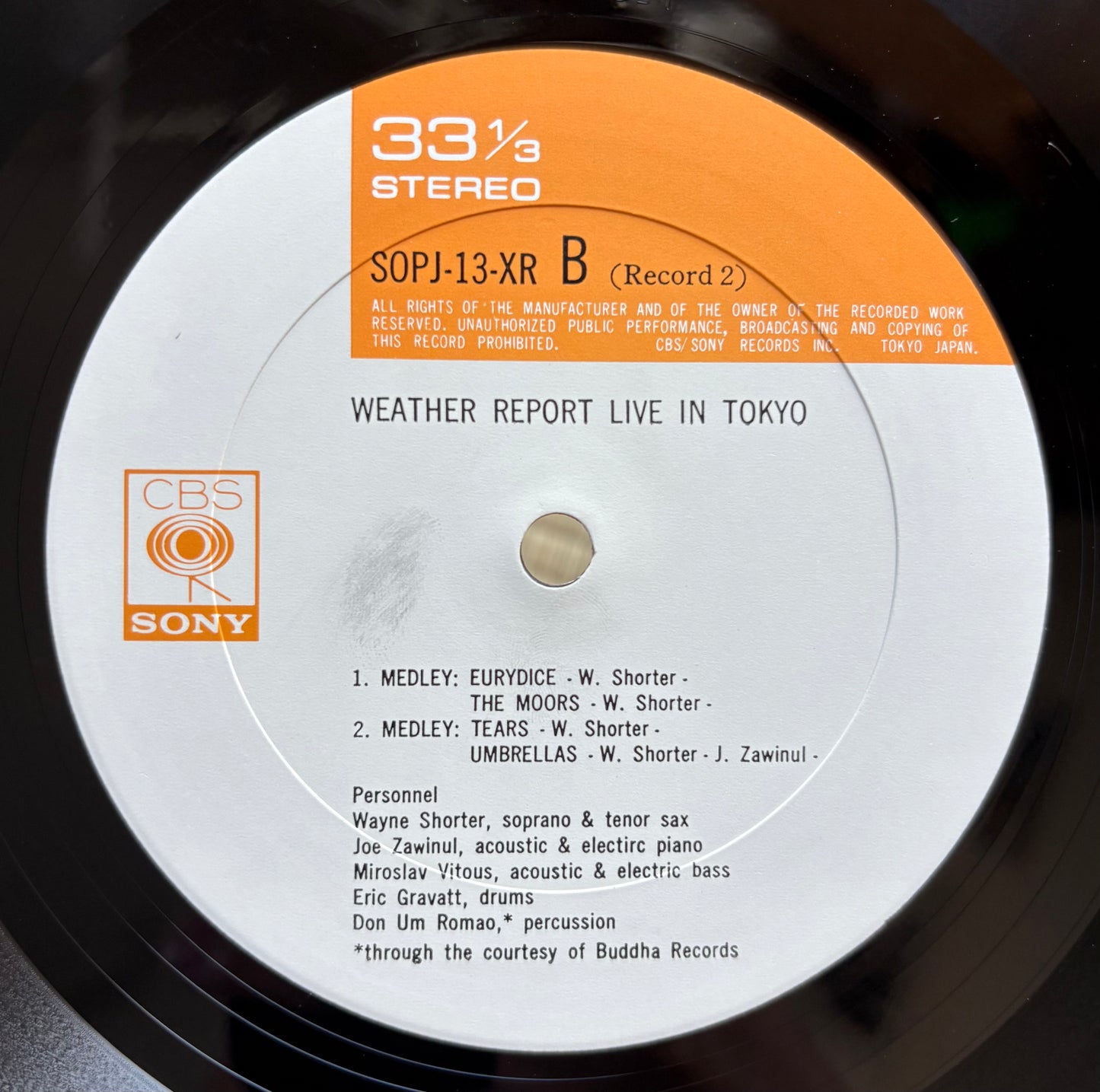 Weather Report/Live In Tokyo