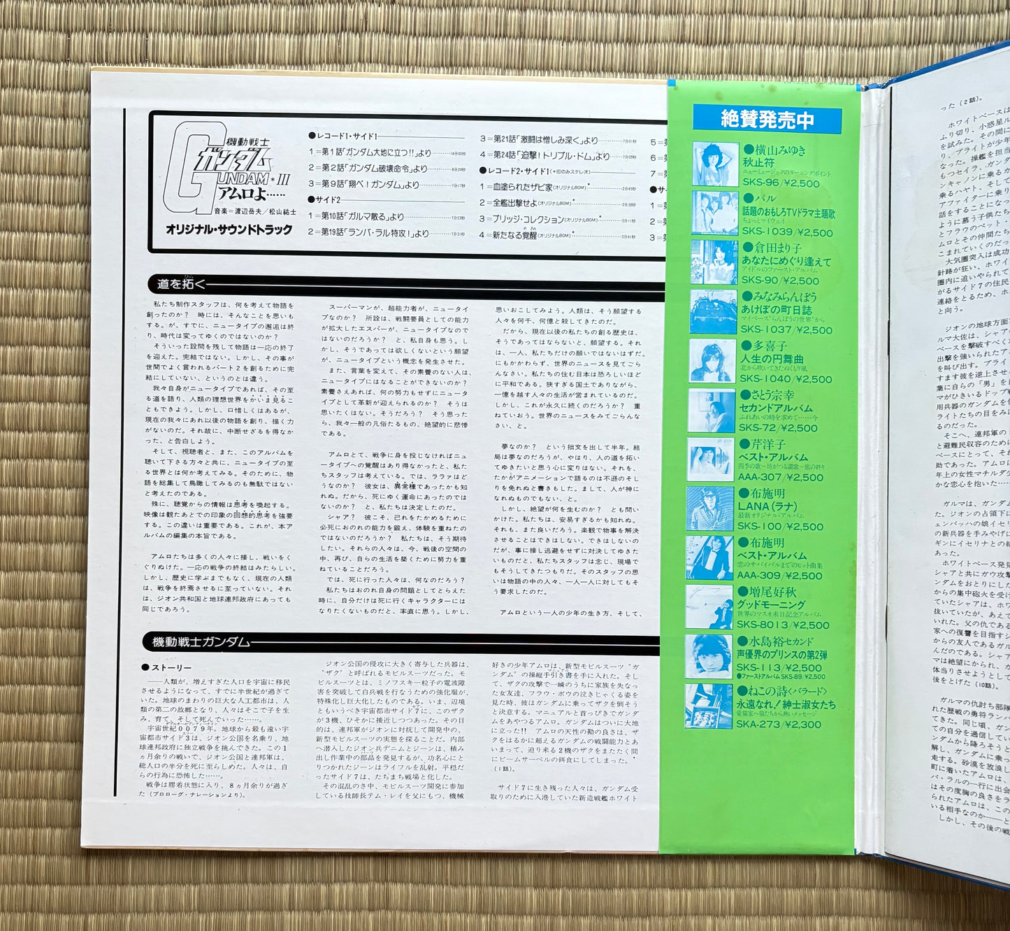 Takeo Watanabe, Yuji Matsuyama / Mobile Suit Gundam III: Amuro...