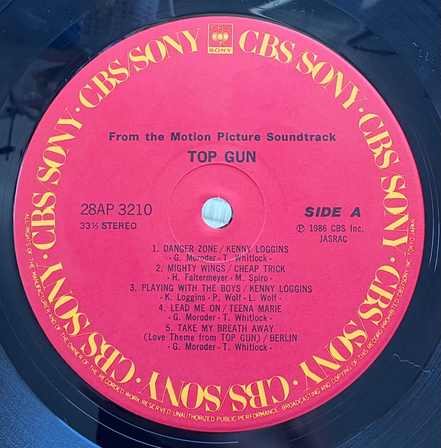 V.A. / Top Gun (Original Soundtrack)