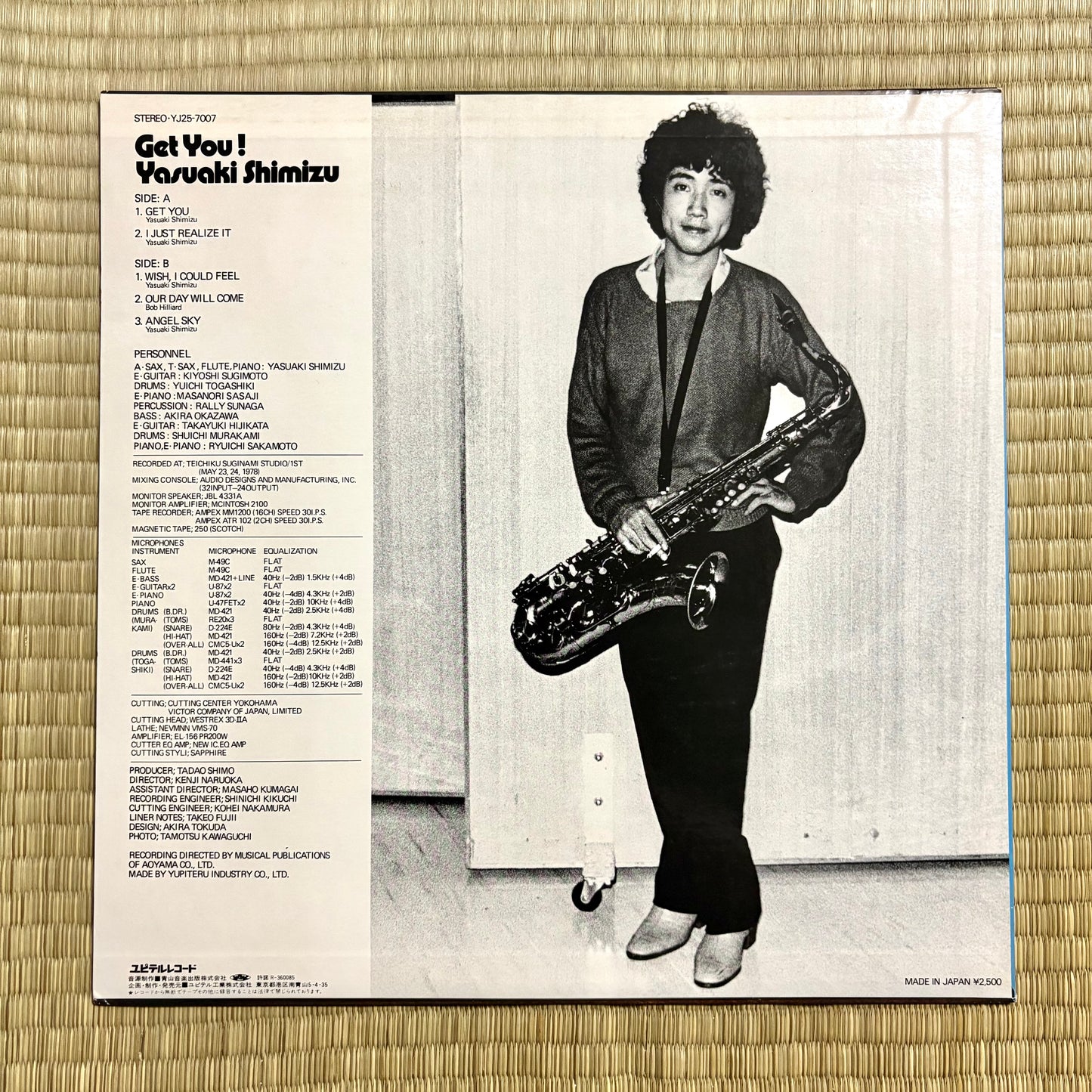 Yasuaki Shimizu / Get You!