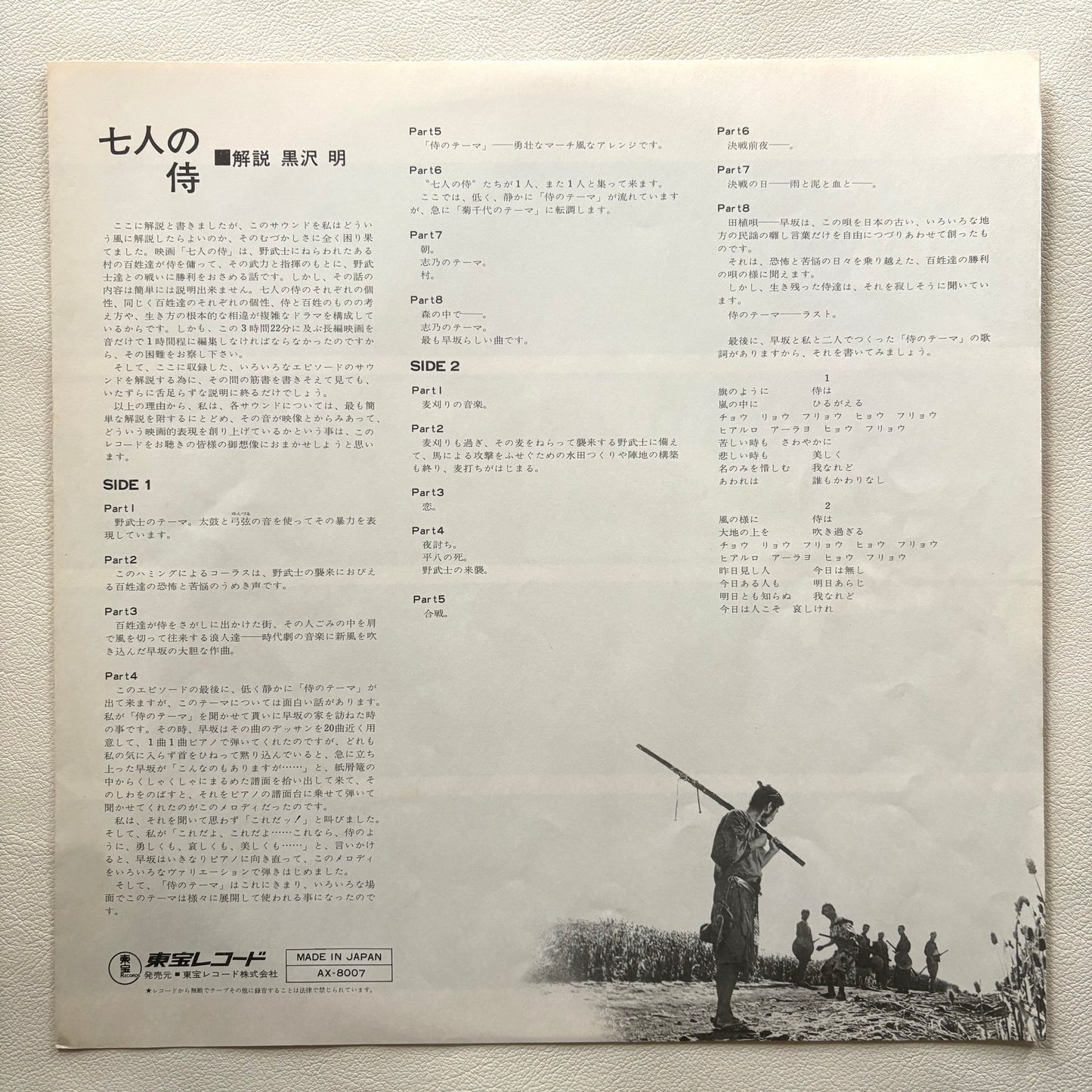 Fumio Hayasaka – Seven Samurai