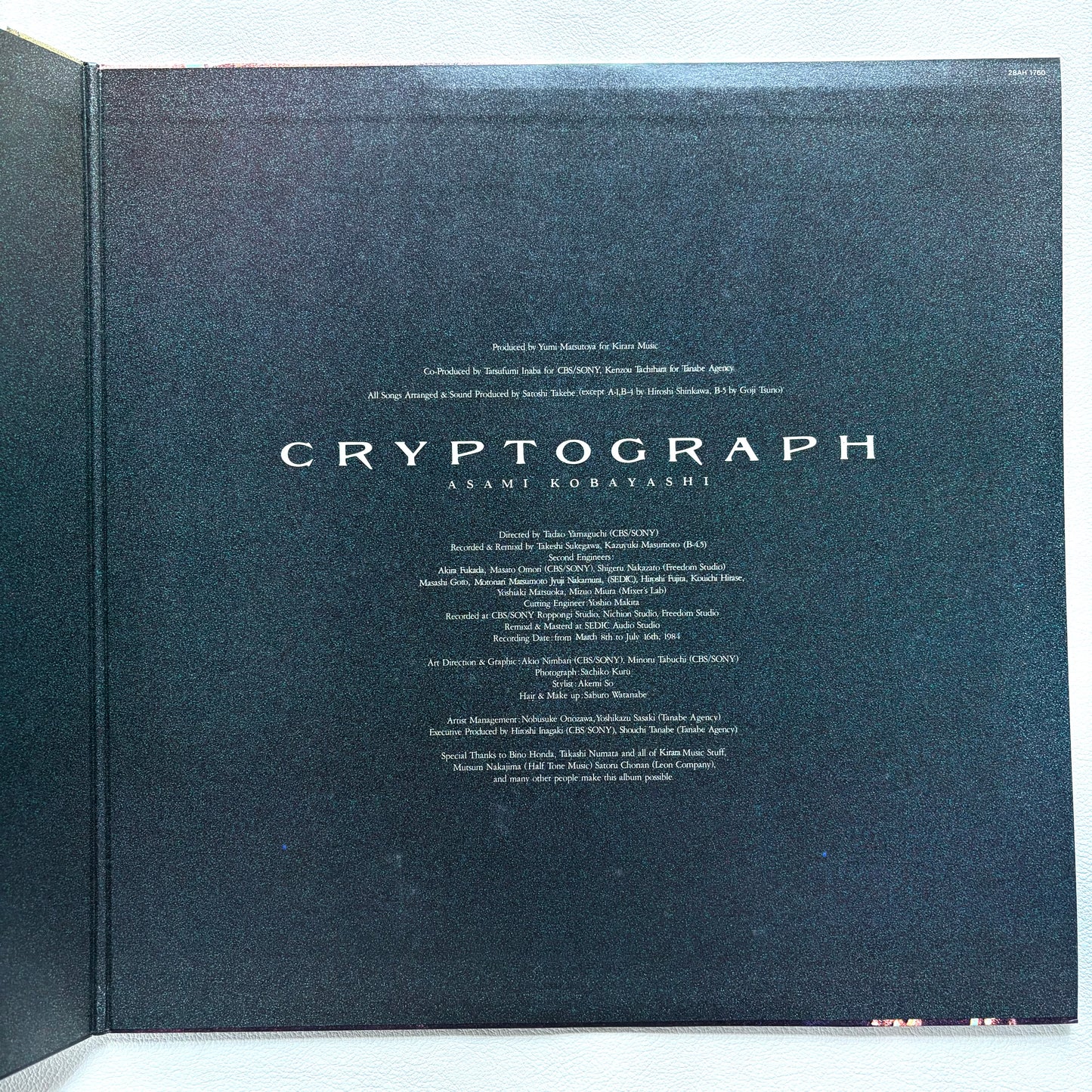Asami Kobayashi - Cryptograph