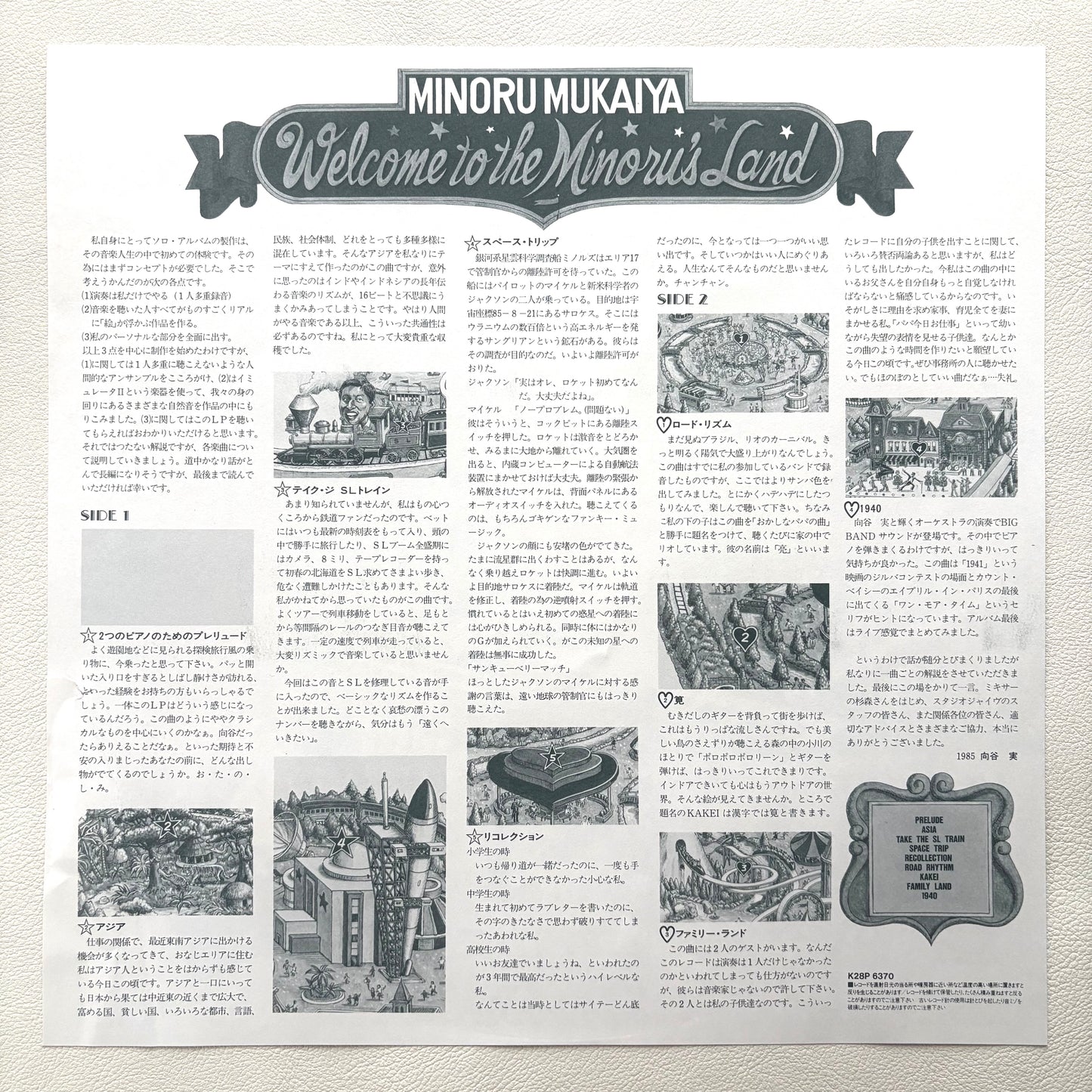 Minoru Mukaiya – Welcome To The Minoru's Land