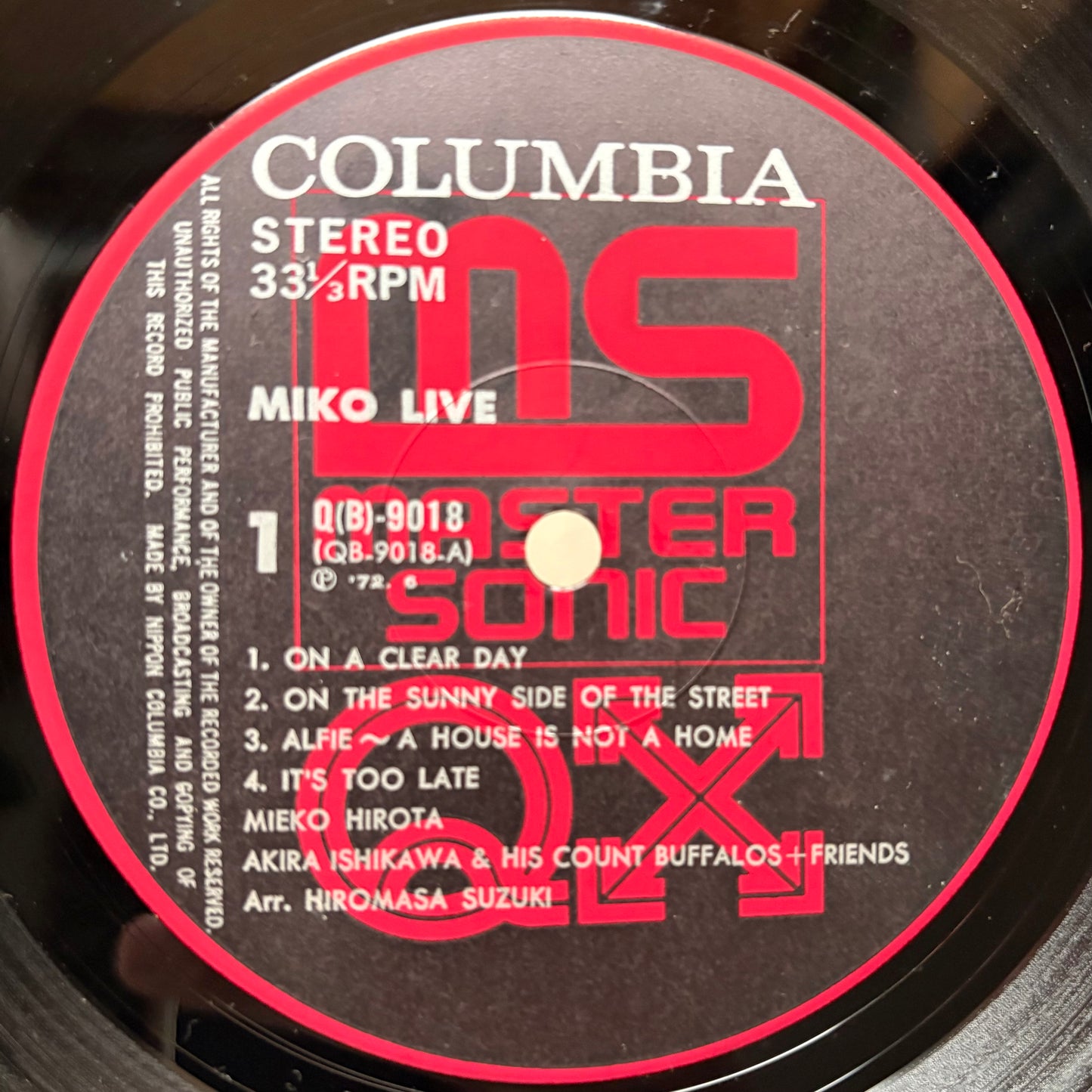Mieko Hirota – Miko Live