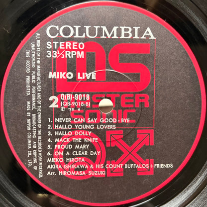 Mieko Hirota – Miko Live