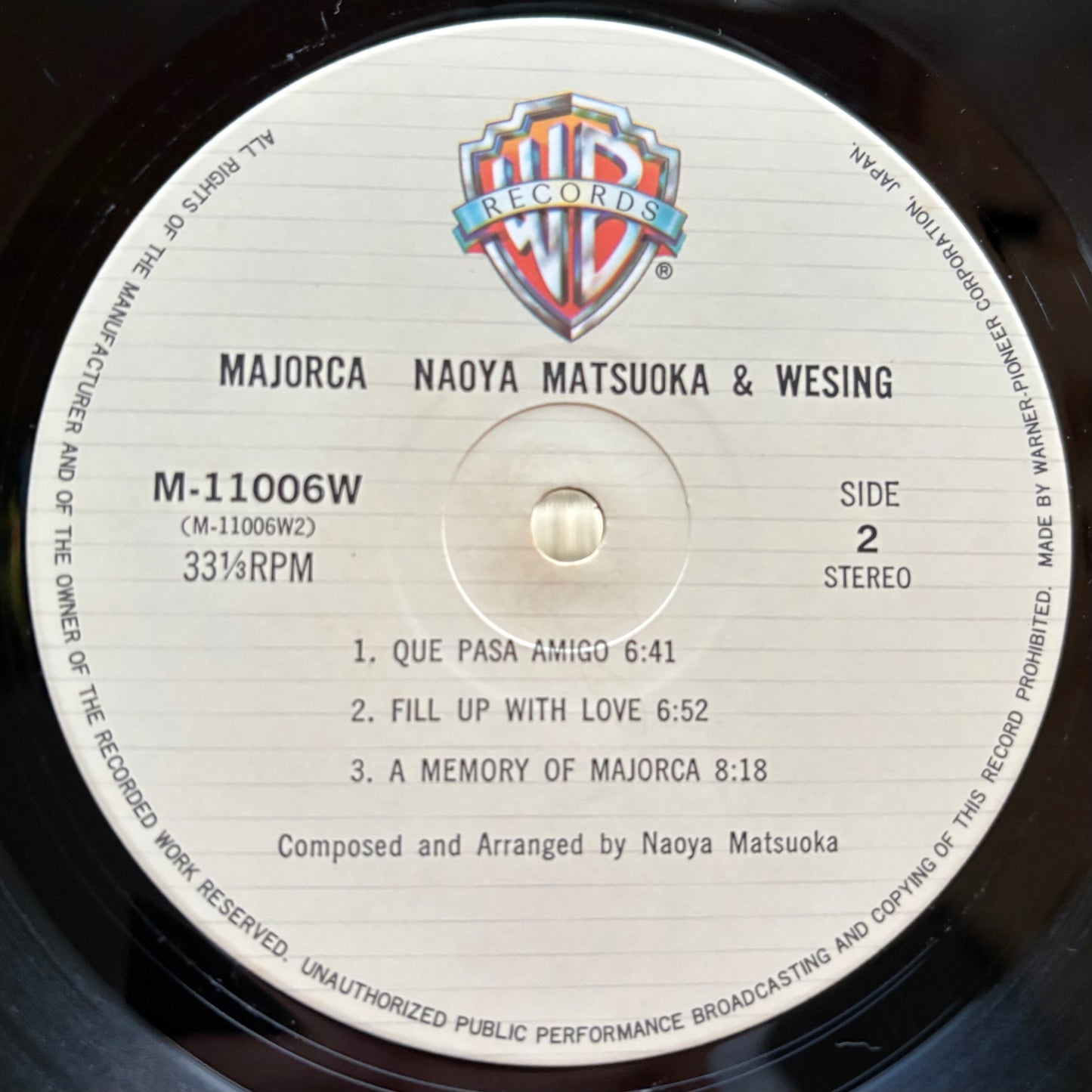 Naoya Matsuoka & Wesing / Majorca
