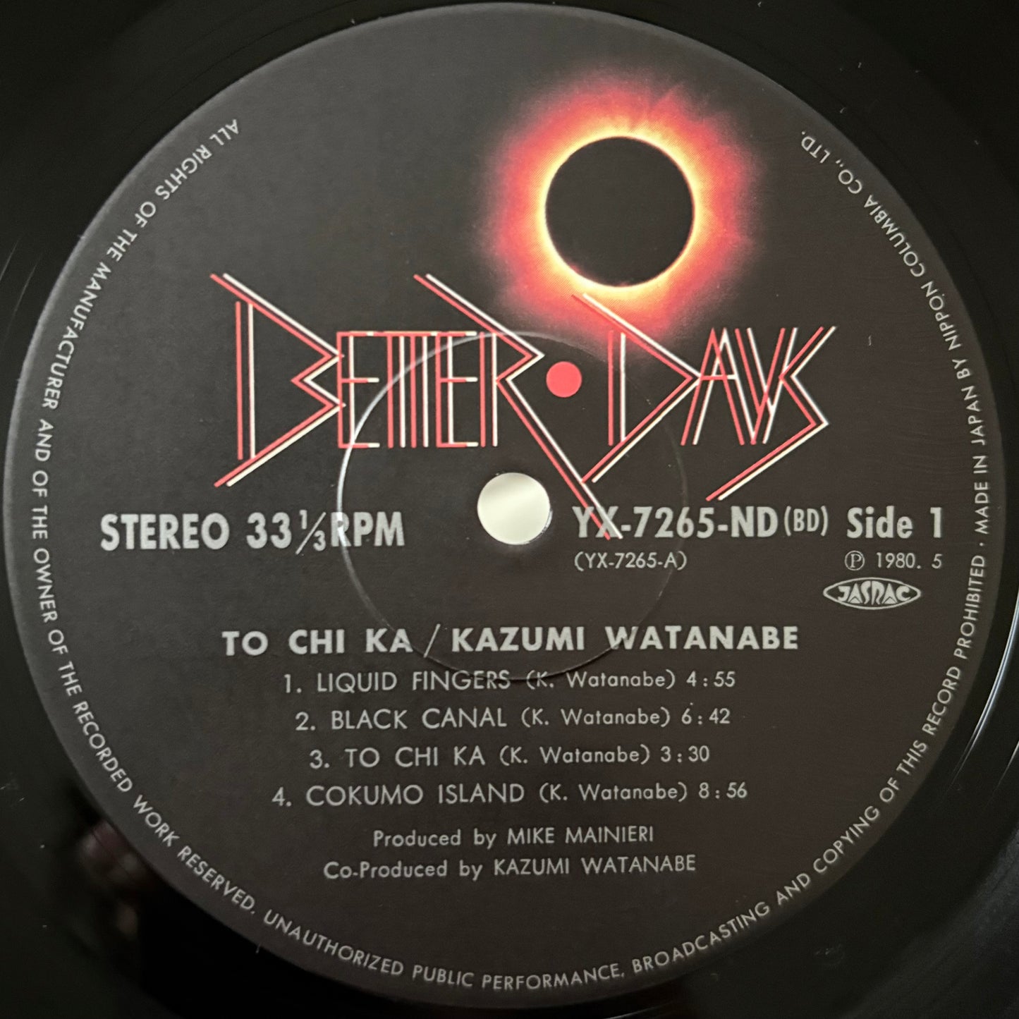 Kazumi Watanabe - To Chi Ka