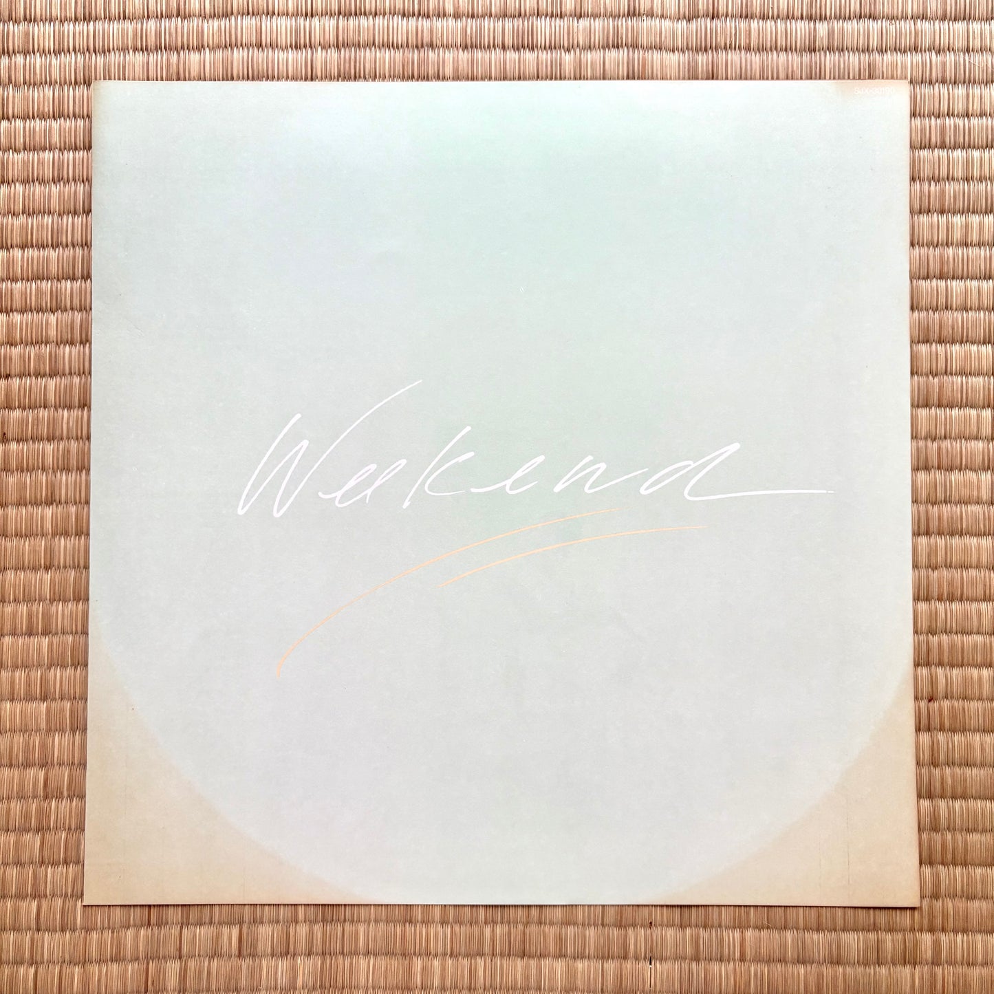 Satoko Shimonari / Weekend (promo white)