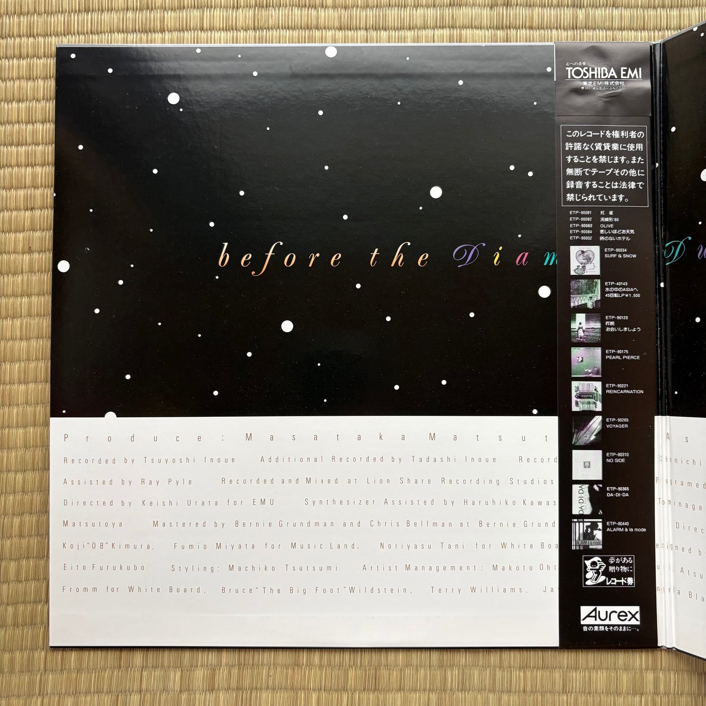 Yumi Matsutoya / Before The Diamond Dust Fades......