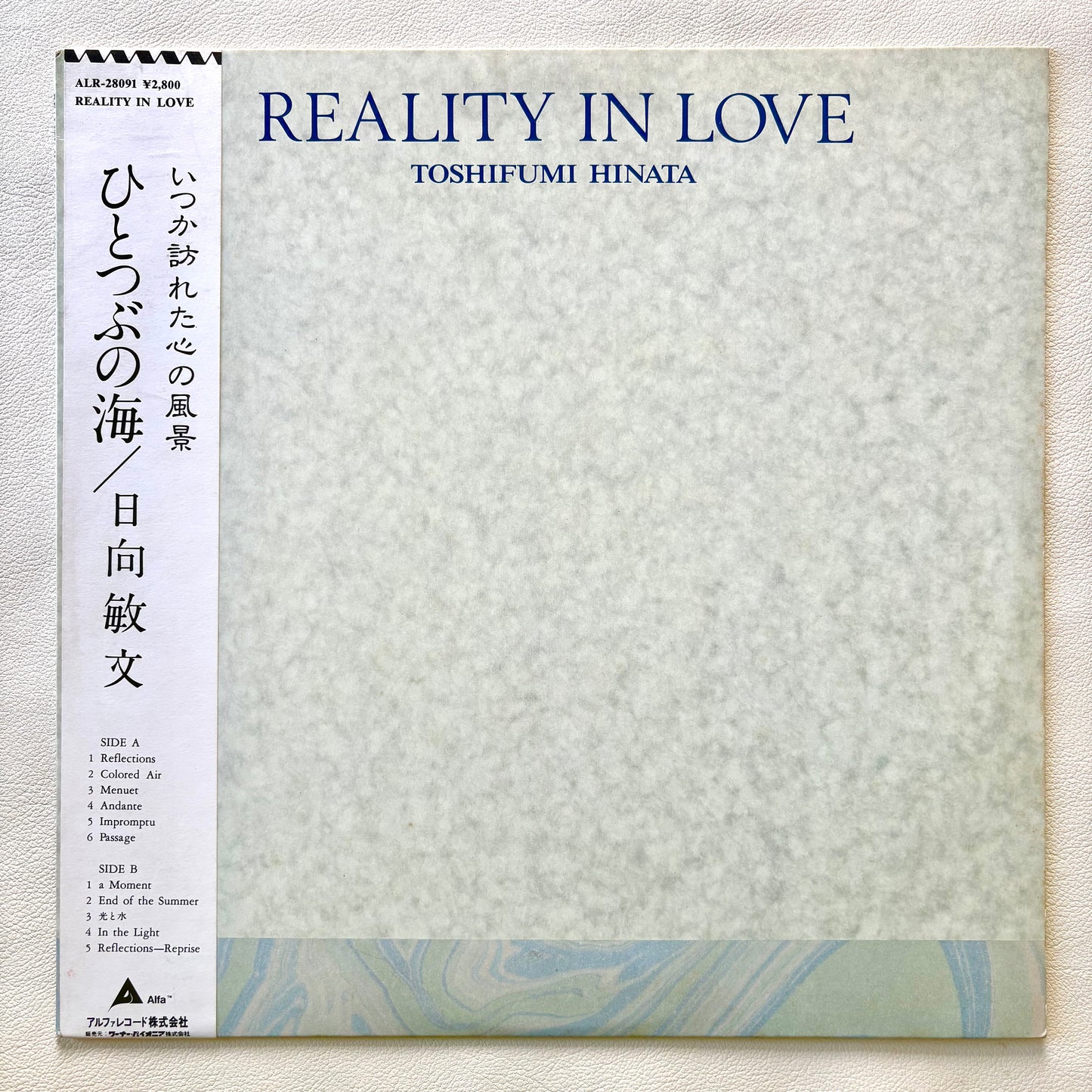 Toshifumi Hinata – Reality In Love (Promo Copy)