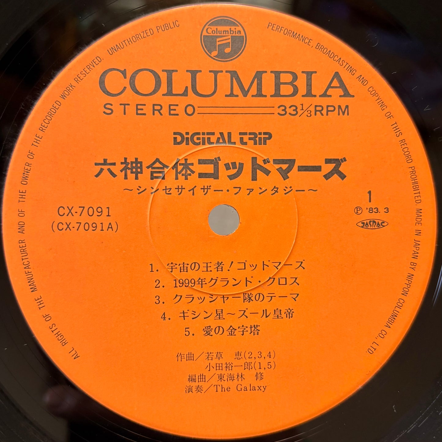 Osamu Shoji / The Galaxy – God Mars: Synthesizer Fantasy