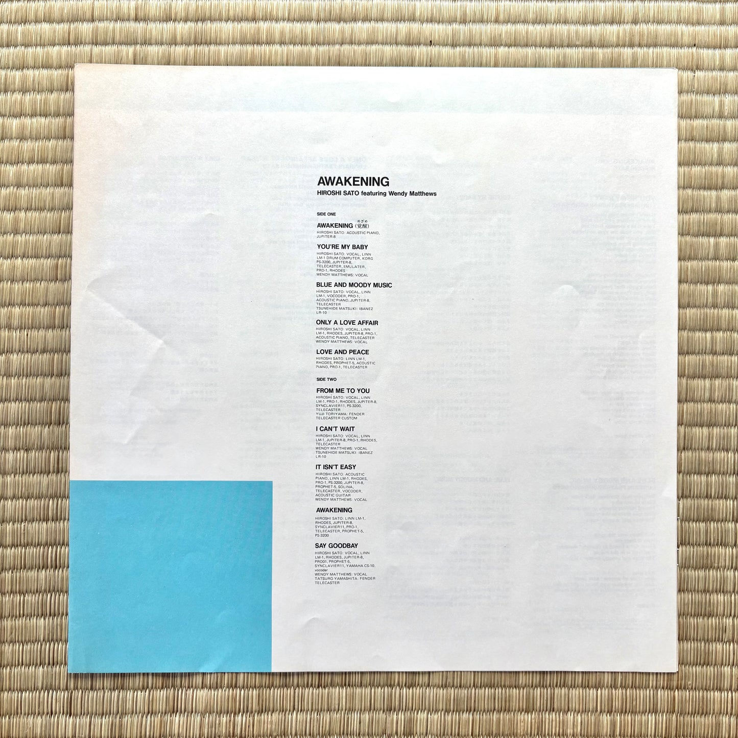 Hiroshi Sato featuring Wendy Matthews - Awakening