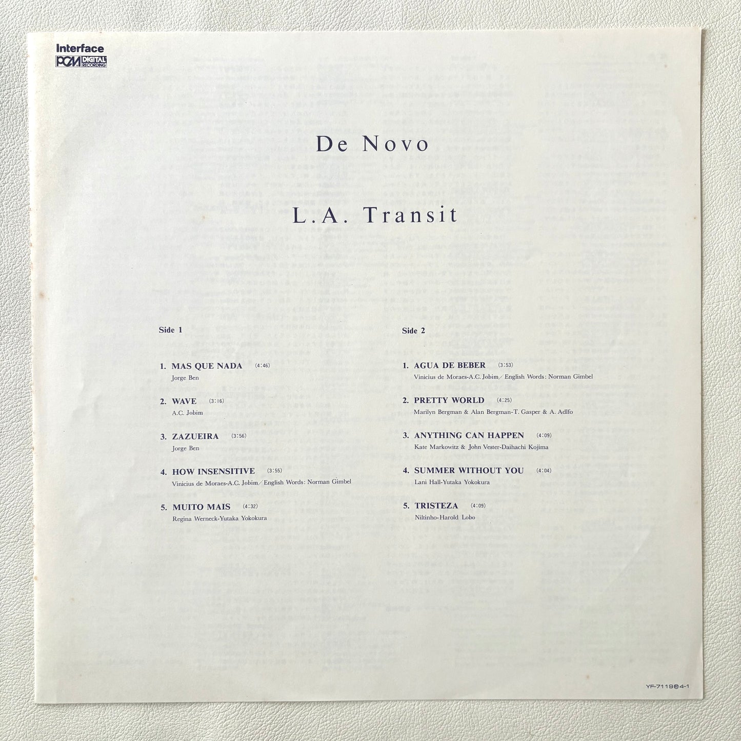 De Novo - L.A. Transit