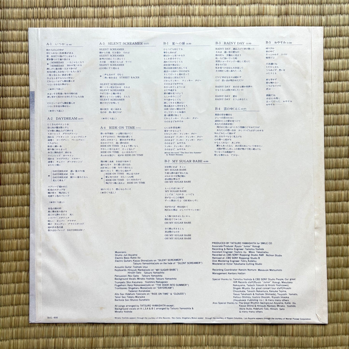 Tatsuro Yamashita - Ride On Time