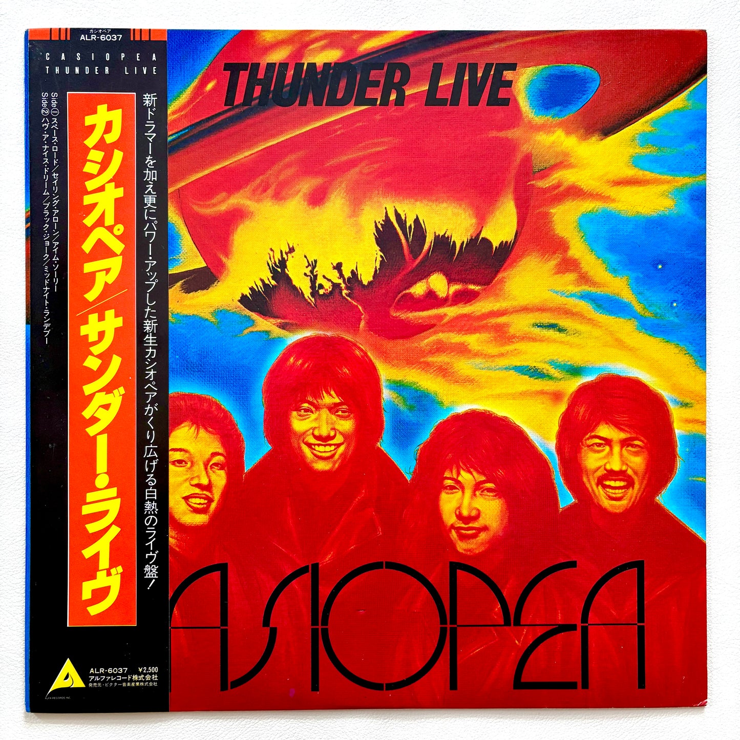 Casiopea – Thunder Live (1st Cover Art)