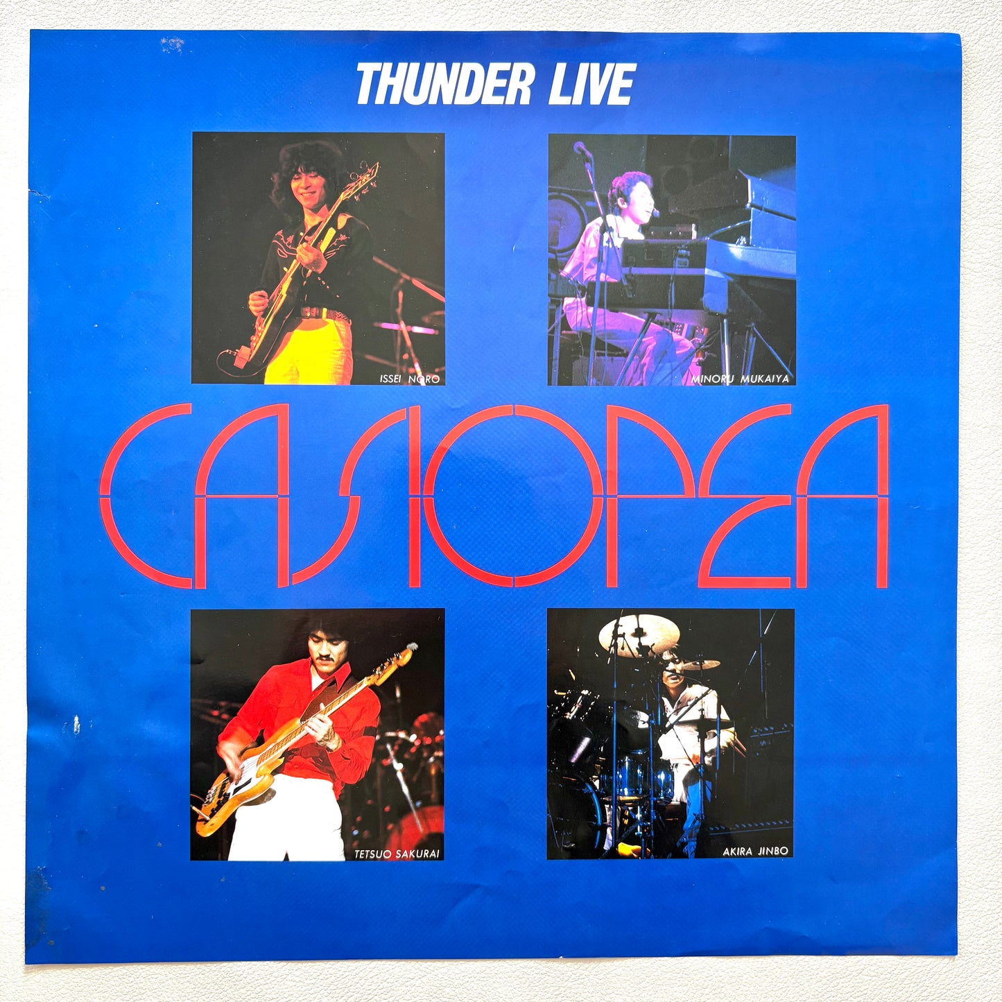 Casiopea – Thunder Live (1st Cover Art)