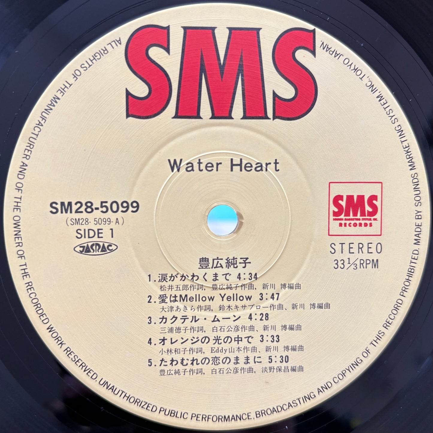 Sumiko Toyohiro – Water Heart