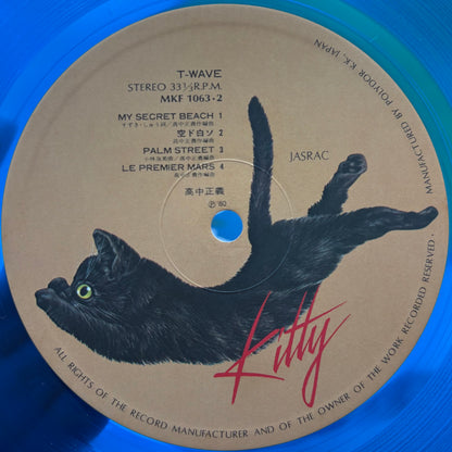 Masayoshi Takanaka − T-Wave (Blue Vinyl)