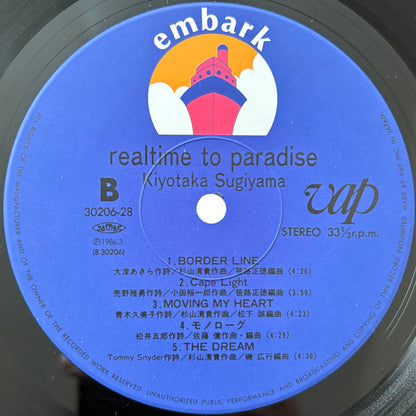 Kiyotaka Sugiyama – Realtime To Paradise