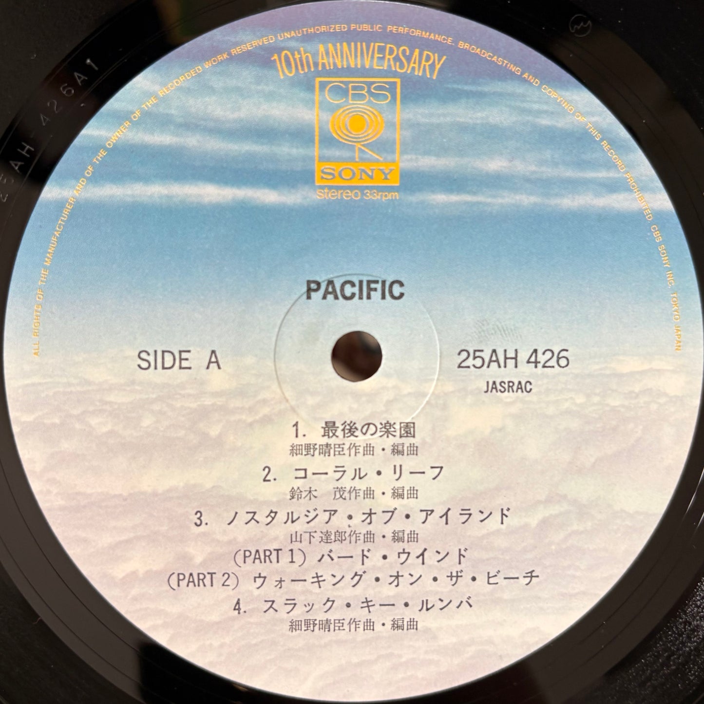 Haruomi Hosono, Shigeru Suzuki & Tatsuro Yamashita / Pacific
