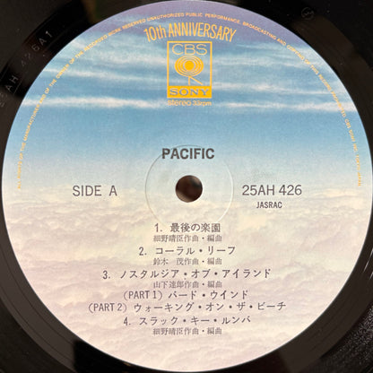 Haruomi Hosono, Shigeru Suzuki & Tatsuro Yamashita / Pacific