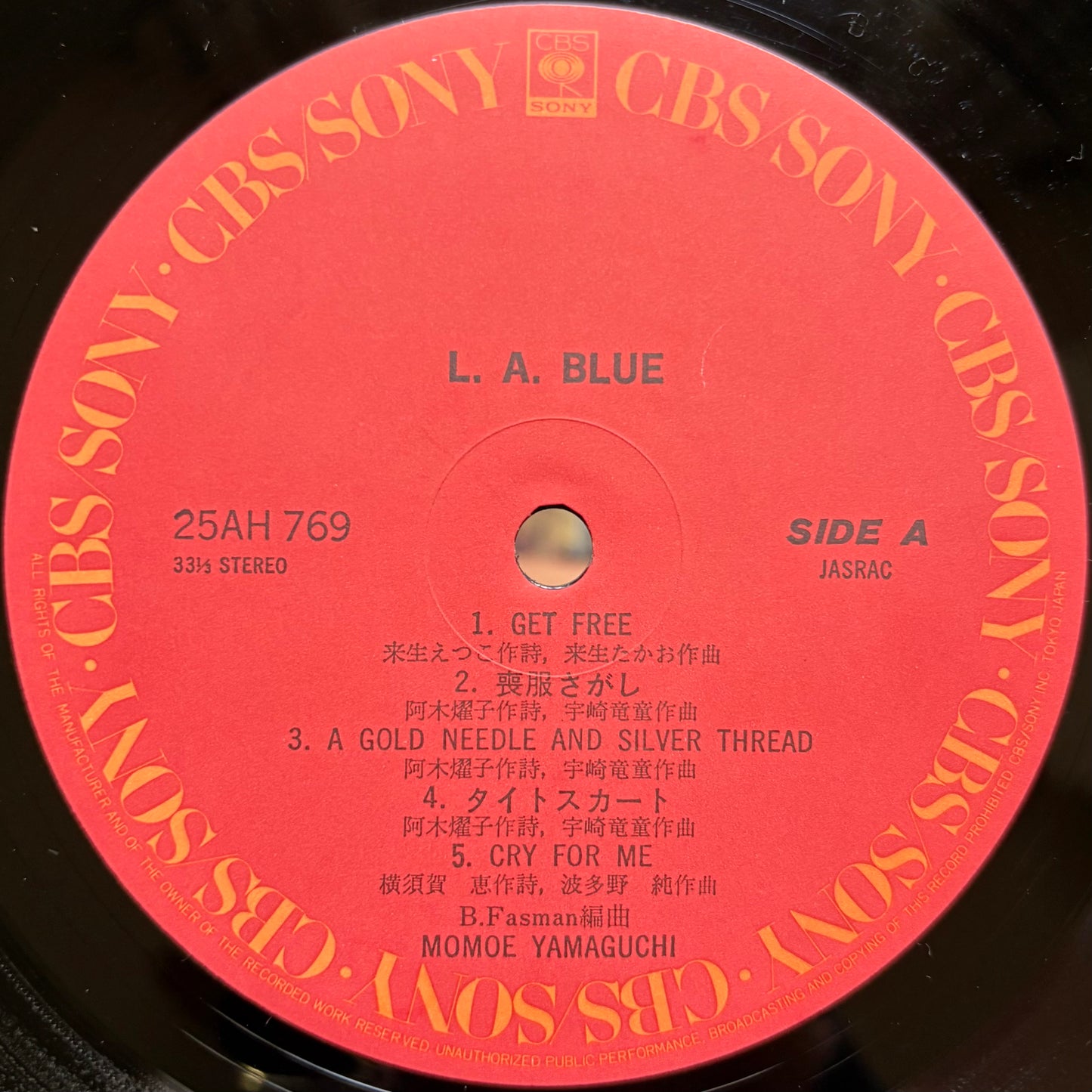 Momoe Yamaguchi - L.A. Blue