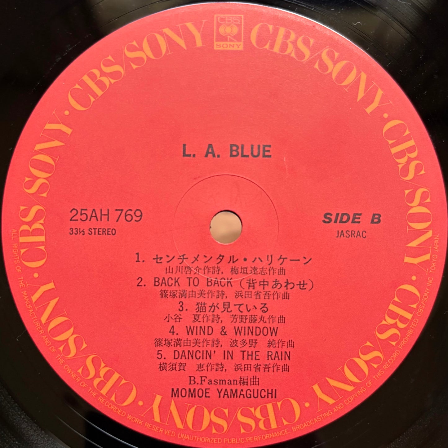 Momoe Yamaguchi - L.A. Blue