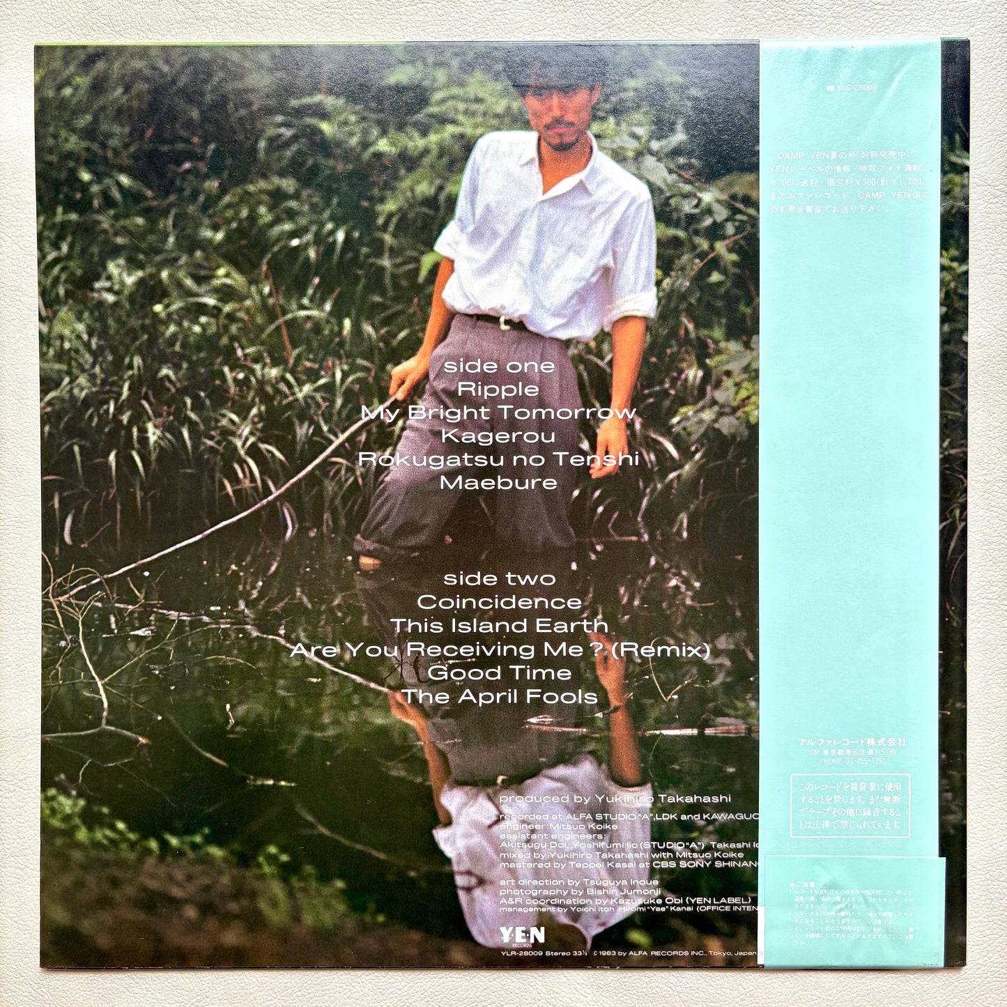 Yukihiro Takahashi – Tomorrow's Just Another Day
