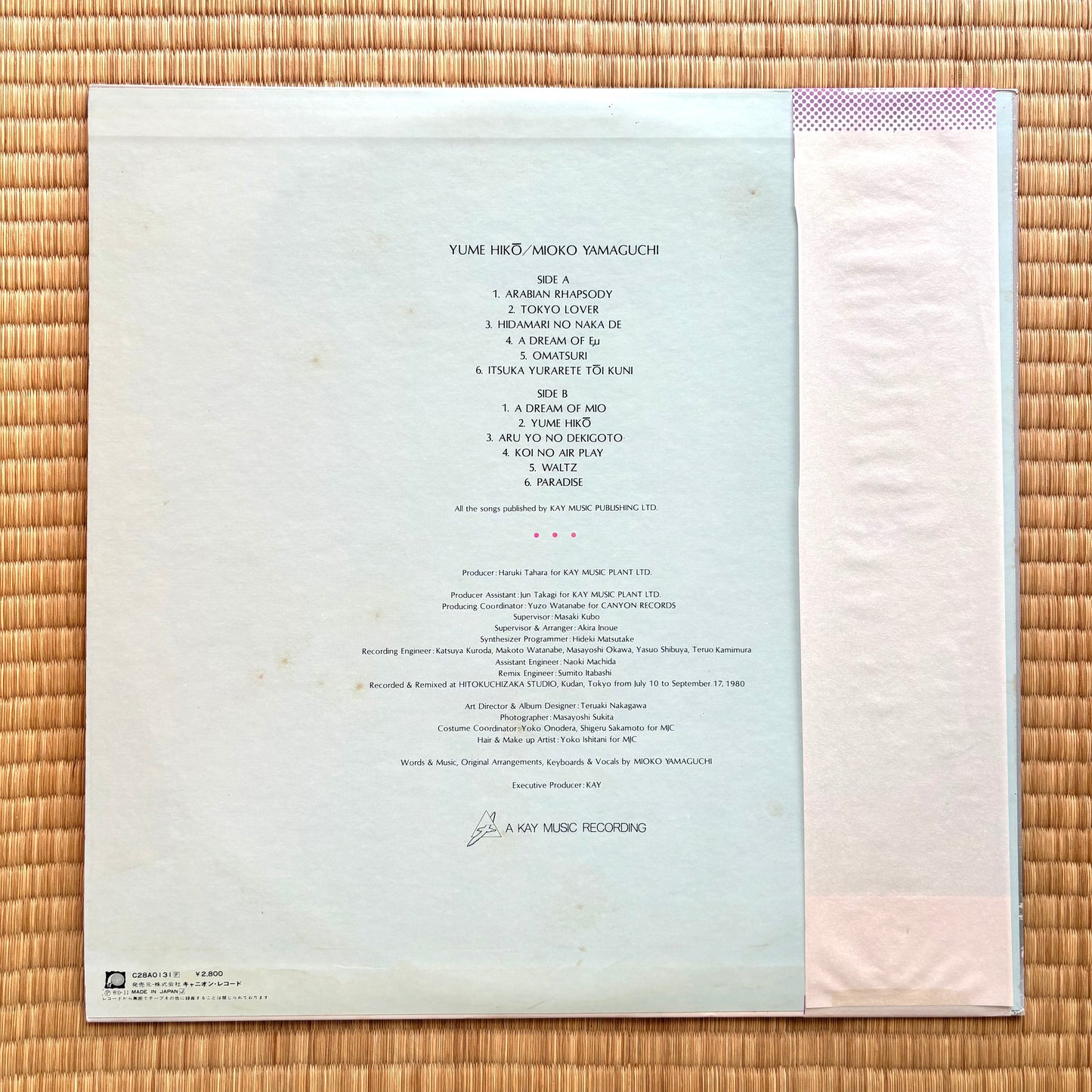 Mioko Yamaguchi - Yume Hiko