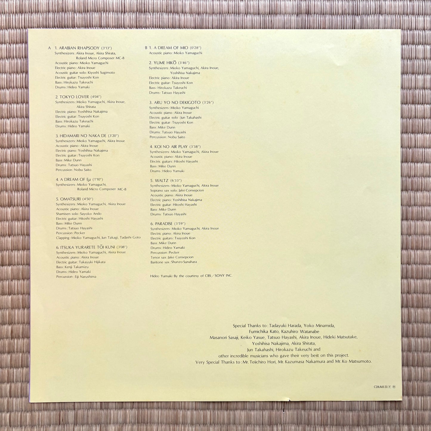 Mioko Yamaguchi - Yume Hiko