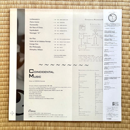 Haruomi Hosono – Coincidental Music