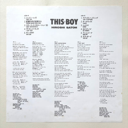 Hiroshi Satoh - This Boy