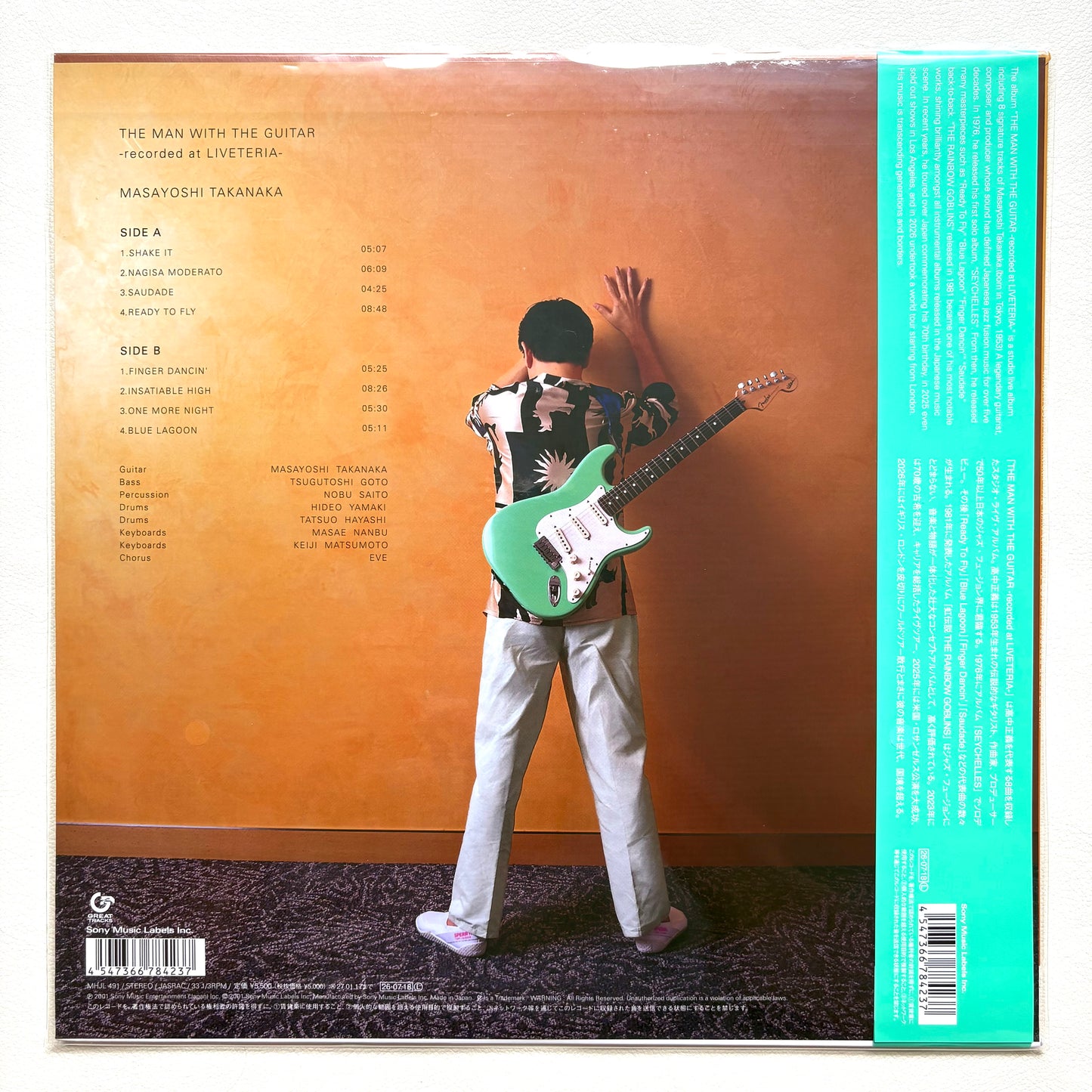 Masayoshi Takanaka – The Man WIth The Guitar -Recorded At Liveteria-