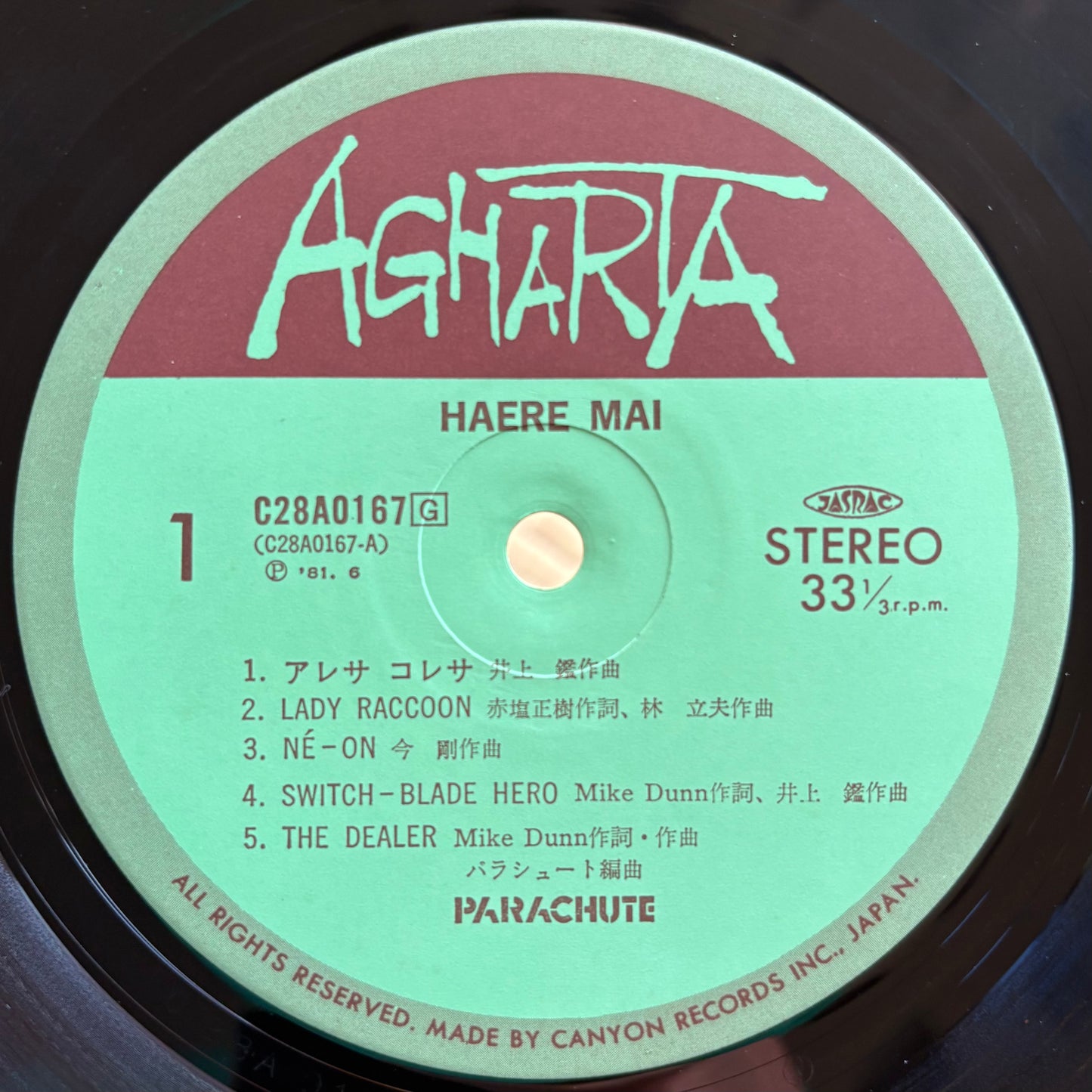 Parachute – Haere Mai